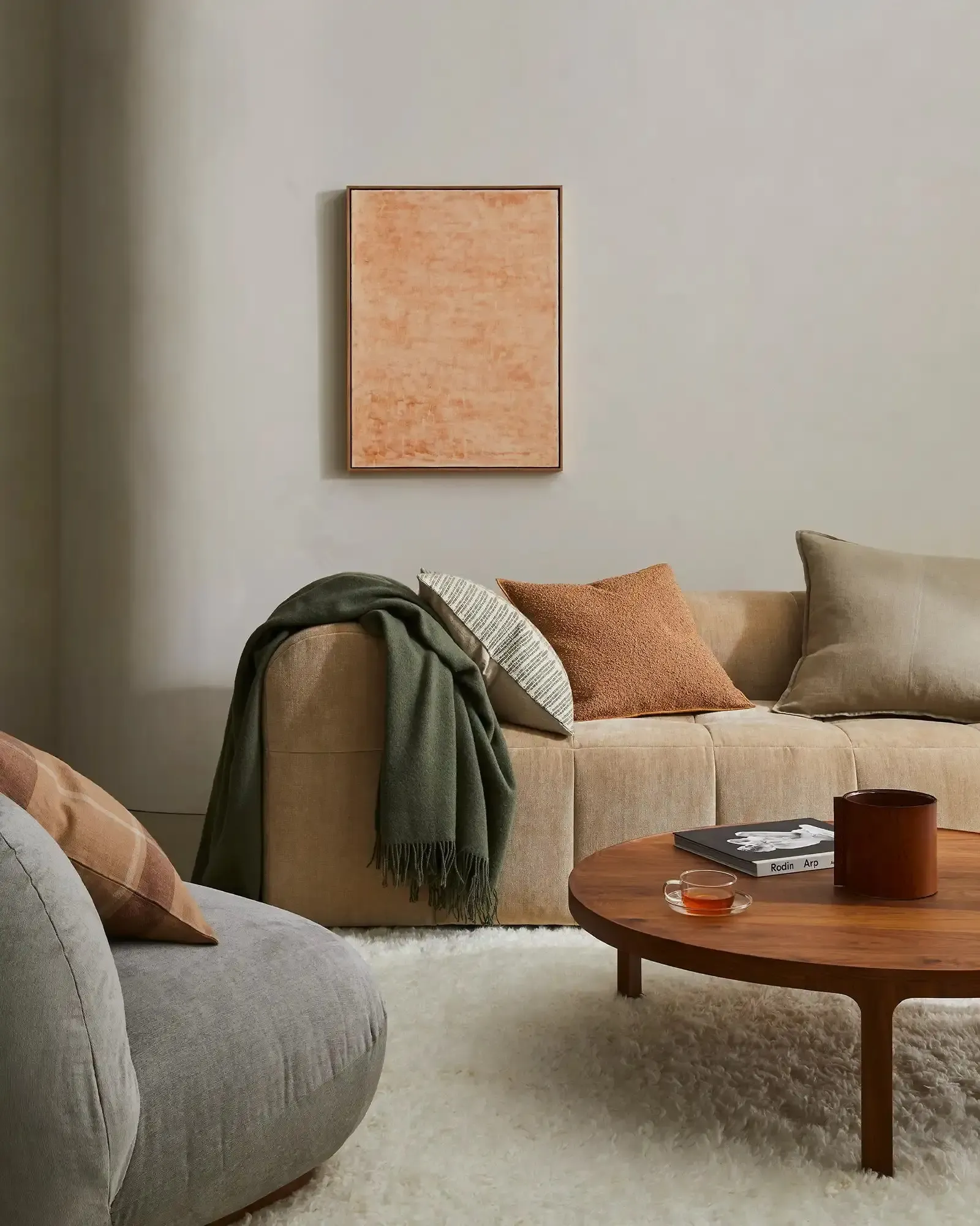 Alberto Boucle 50Cm Cushion - Copper - Image 4