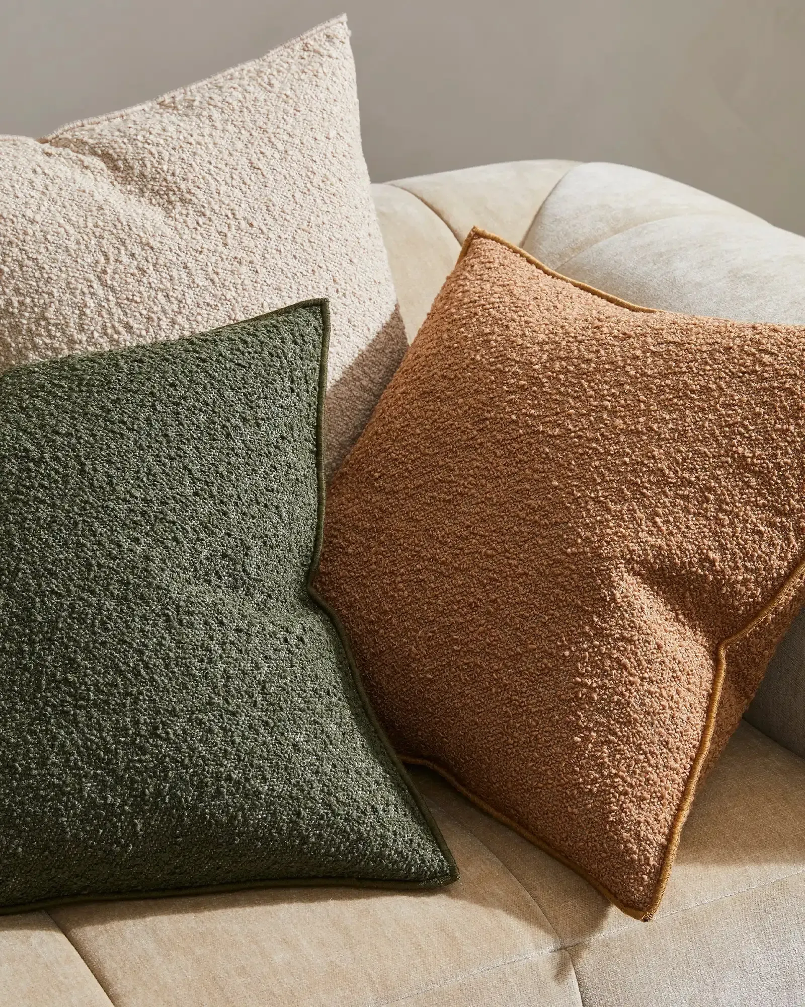 Alberto Boucle 50Cm Cushion - Copper - Image 8