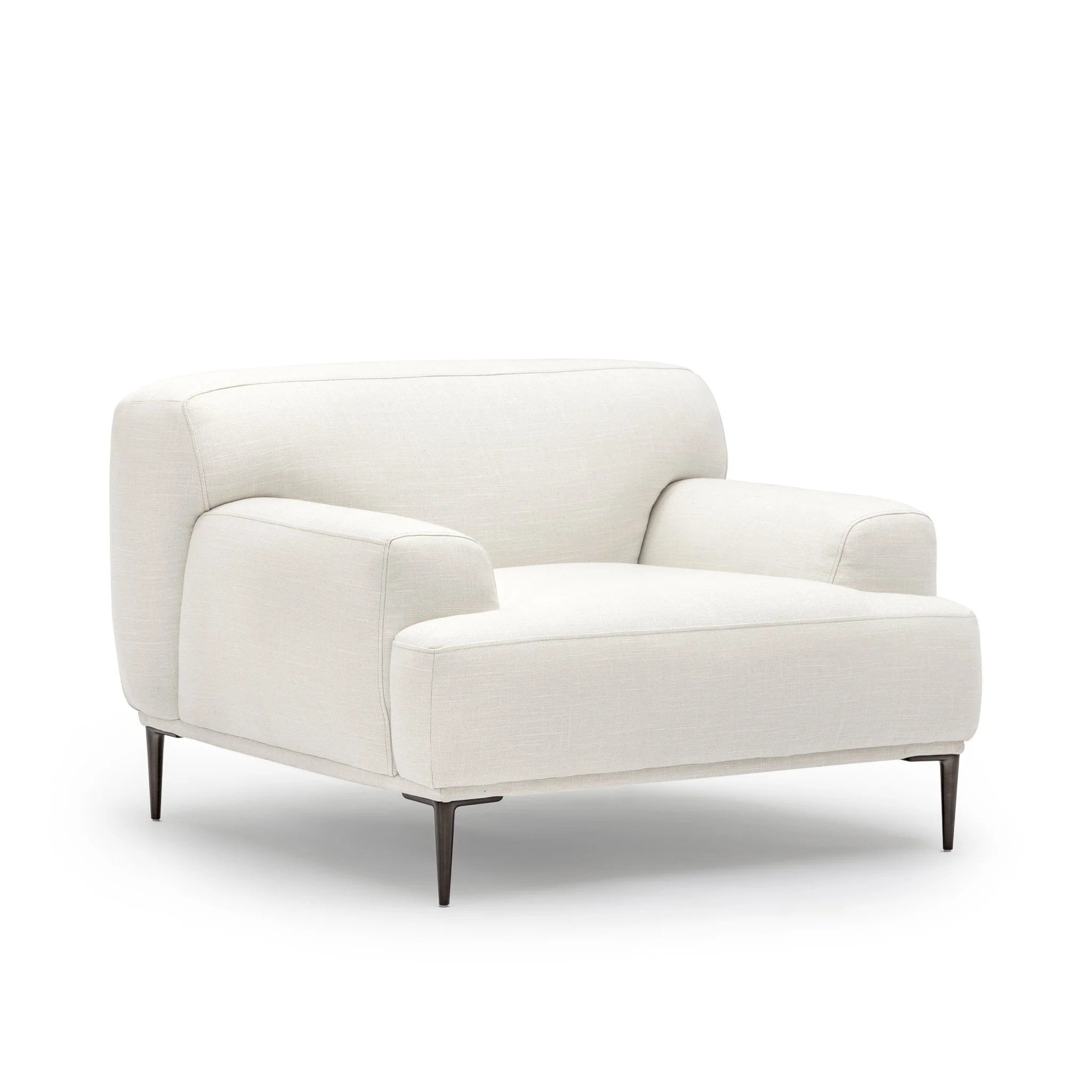 Amelia Armchair - Canvas White