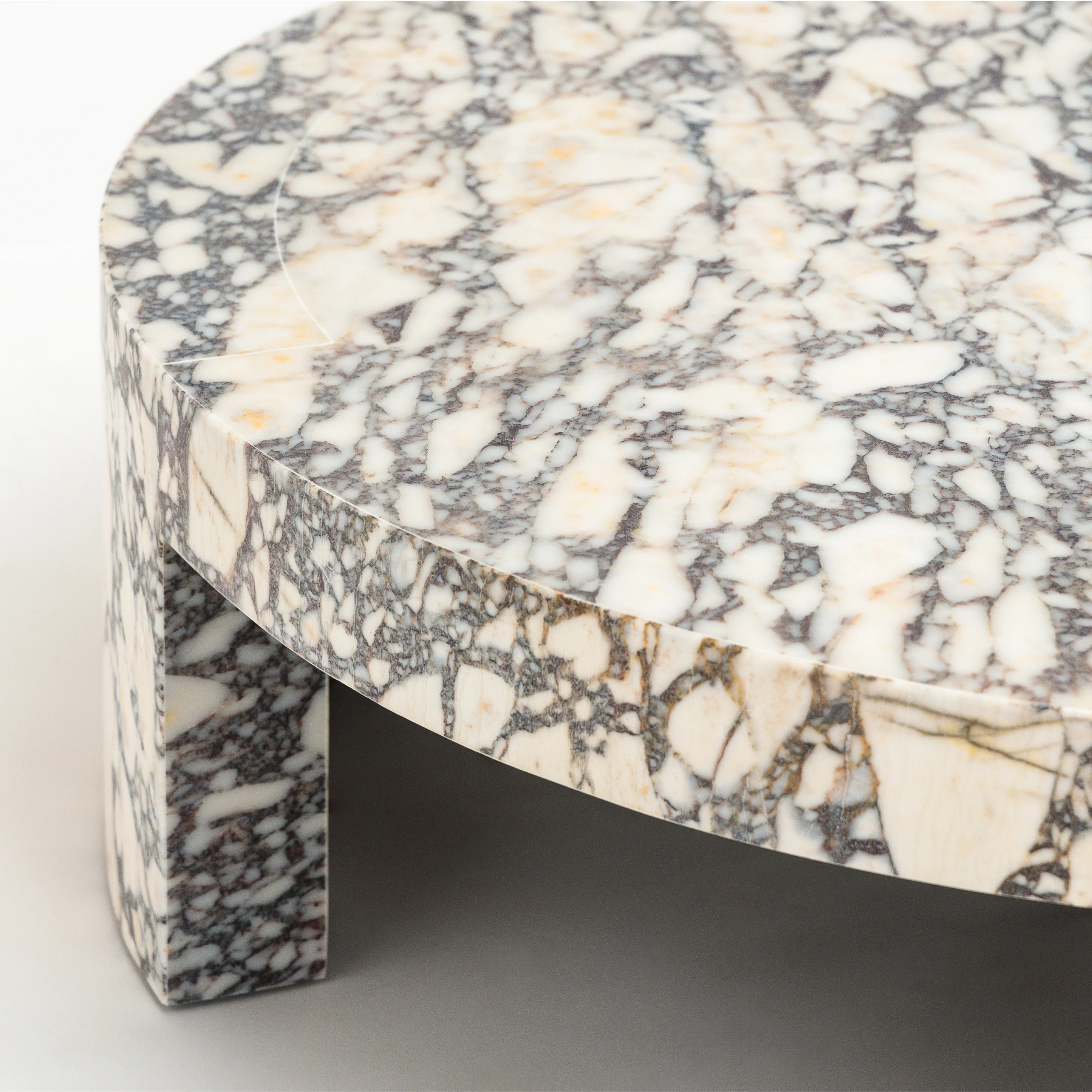Arno Round Coffee Table - Calacatta Viola - Image 19