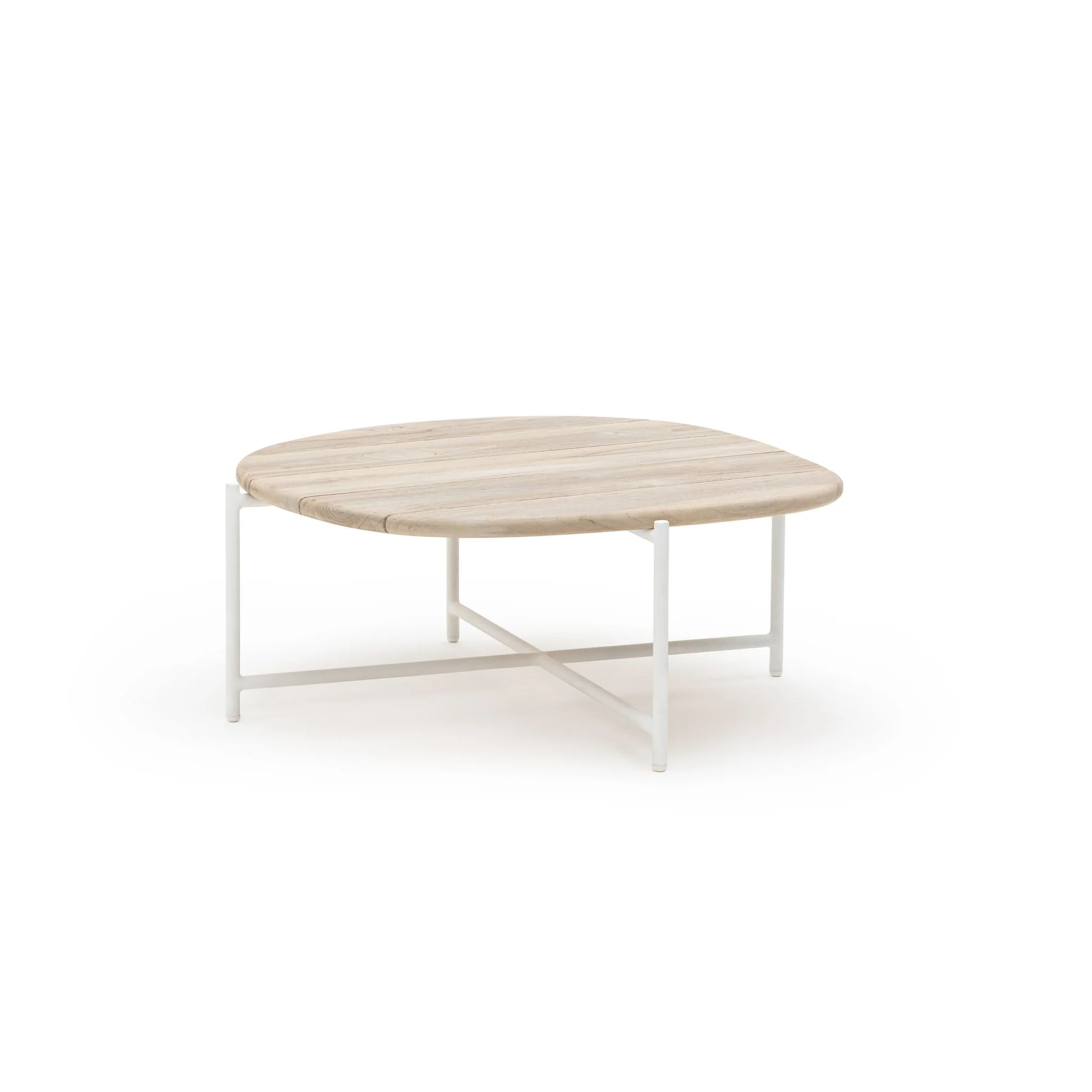Azure - Coffee Table - Stonewhite & Teak - Image 2