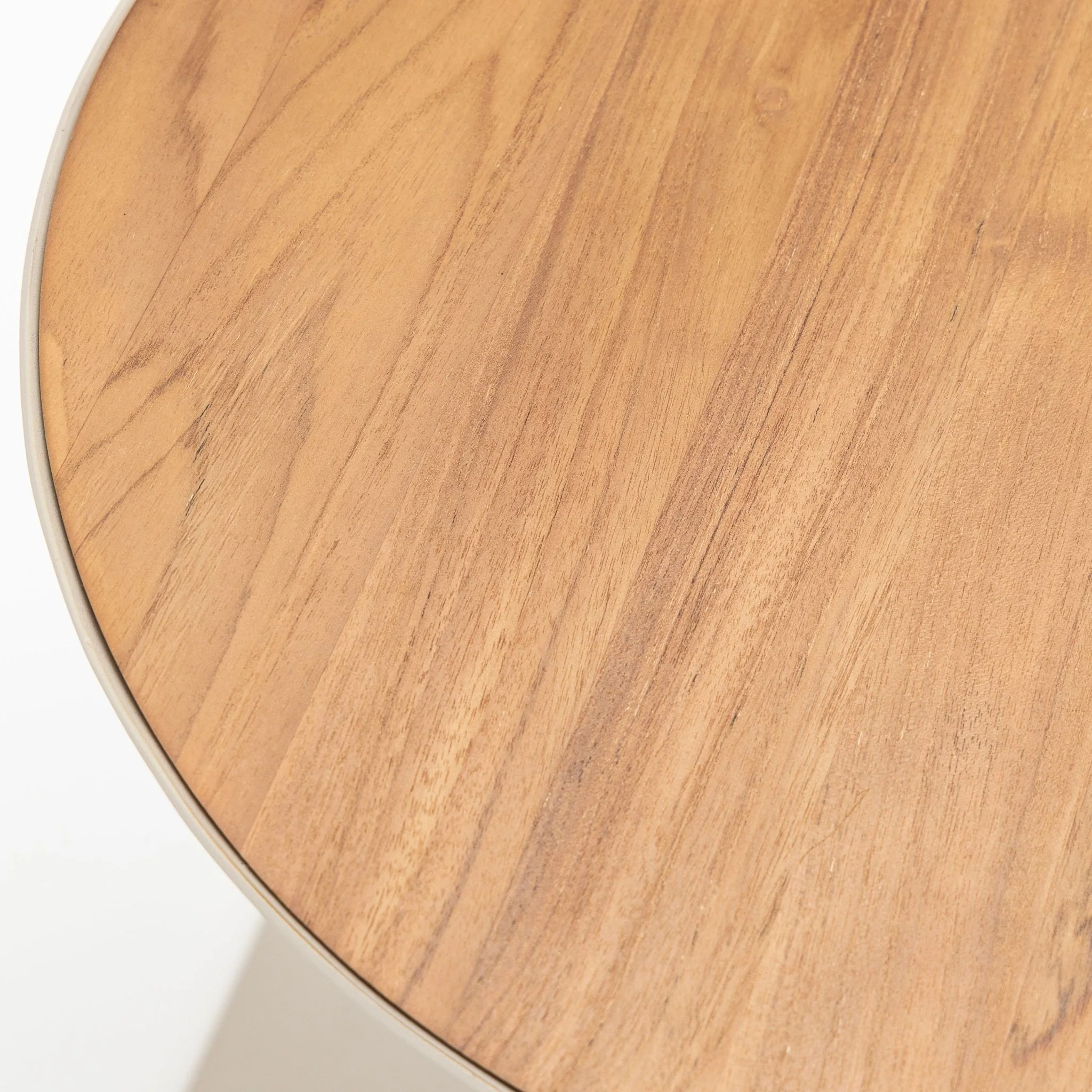 Bailey Round C Table - Cream - Image 9