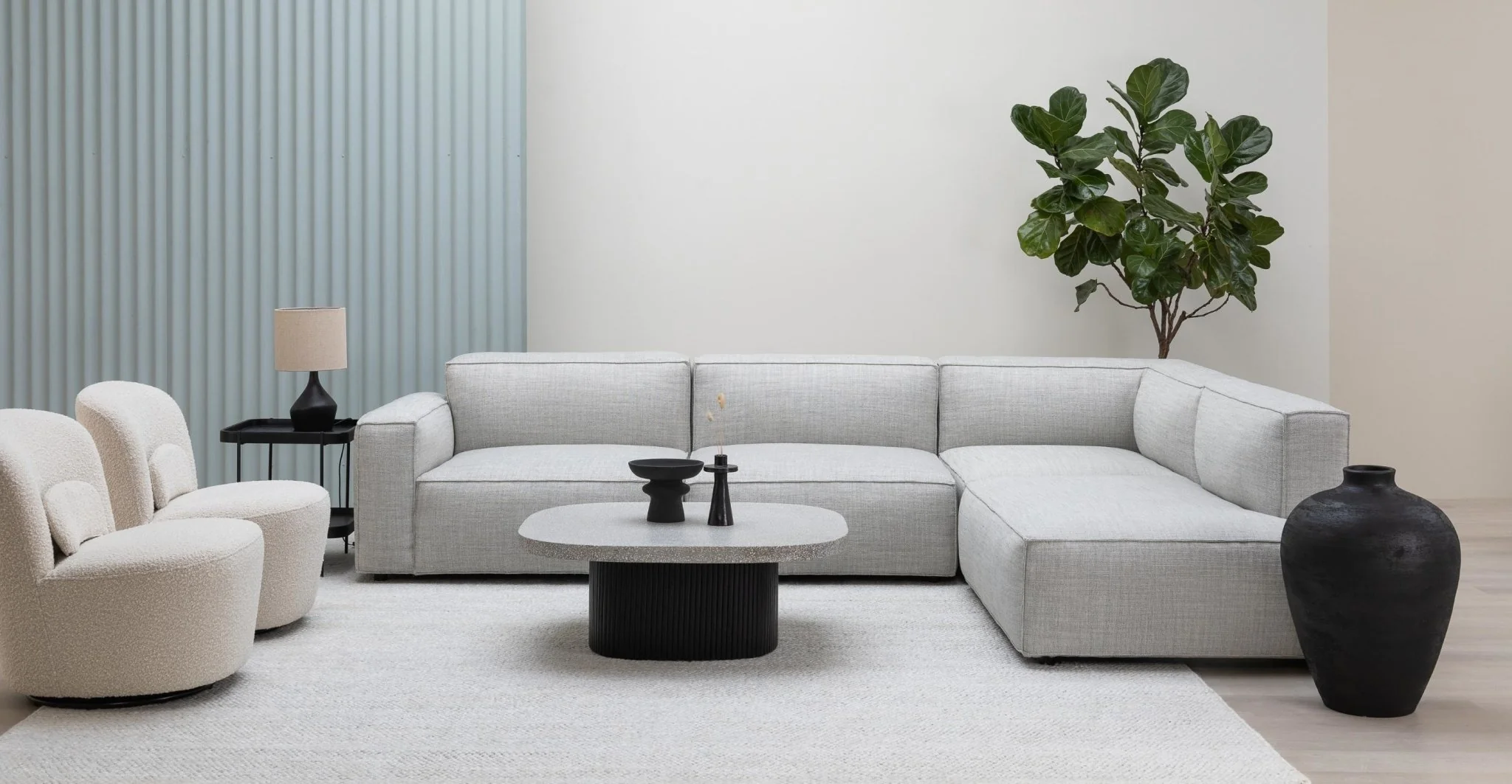 Baker Corner Sofa Set - Diamond - Image 15