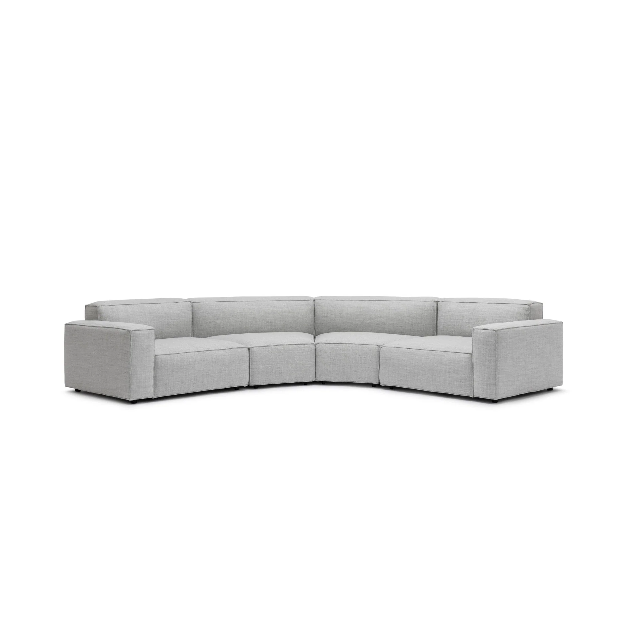 Baker Curved Large Sofa - Diamond