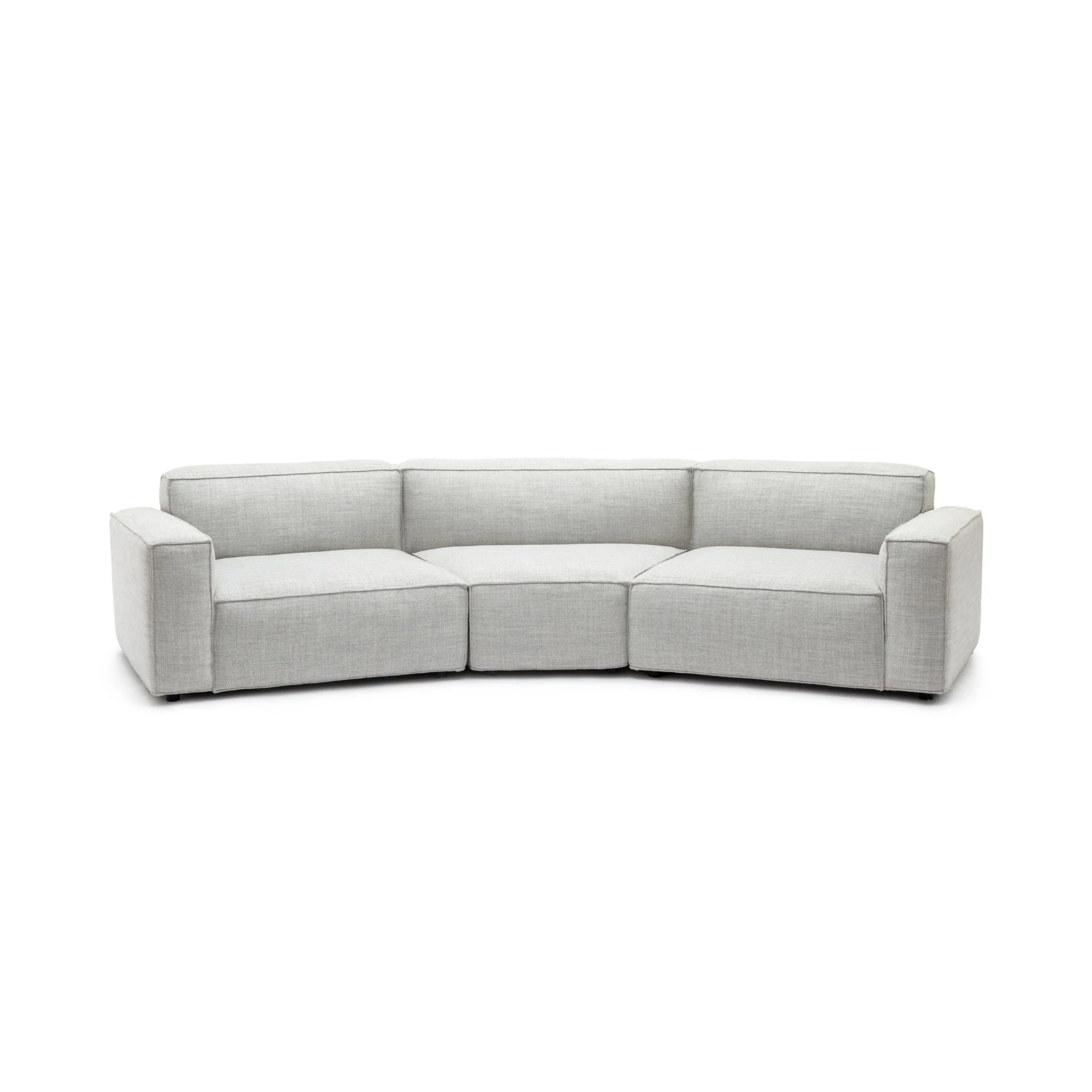 Baker Curved Sofa - Diamond
