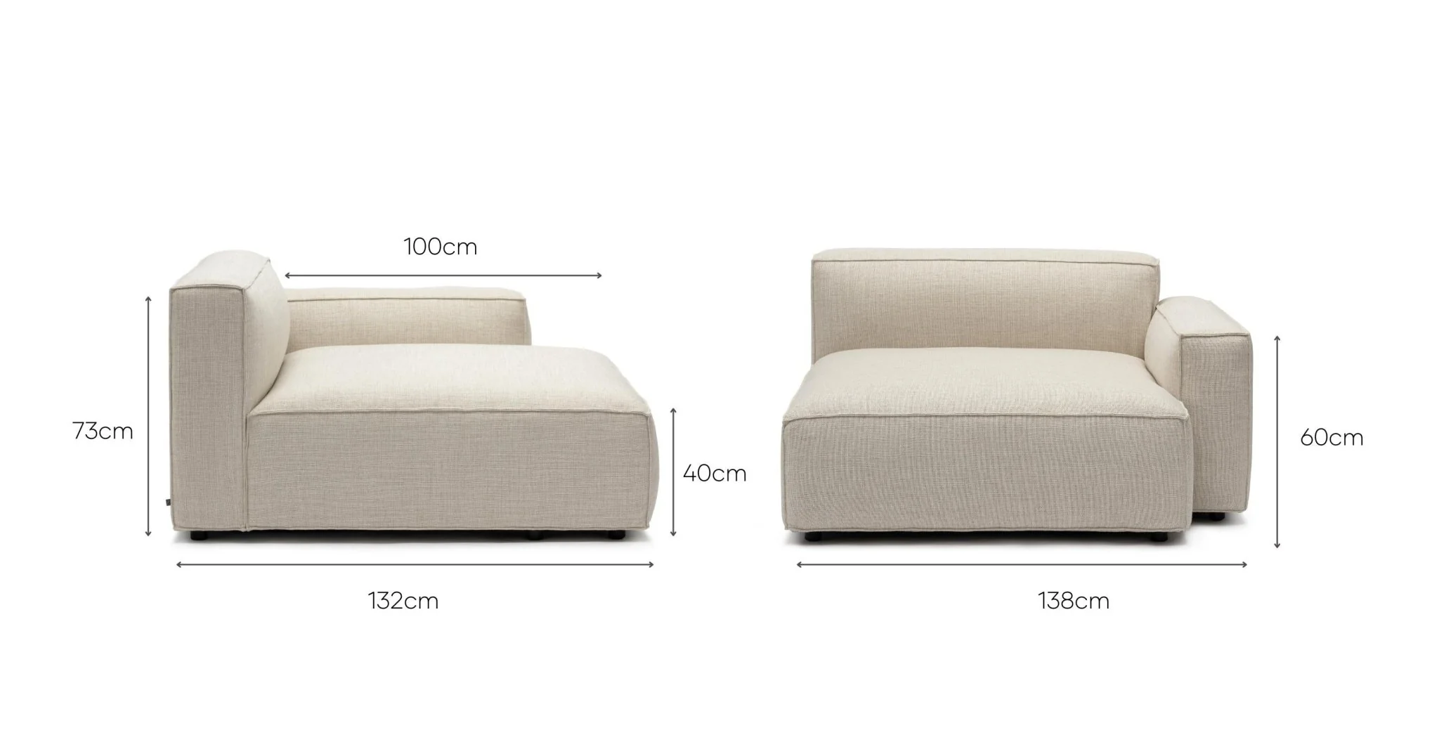 Baker Mega Right Arm - Oatmeal - Image 11