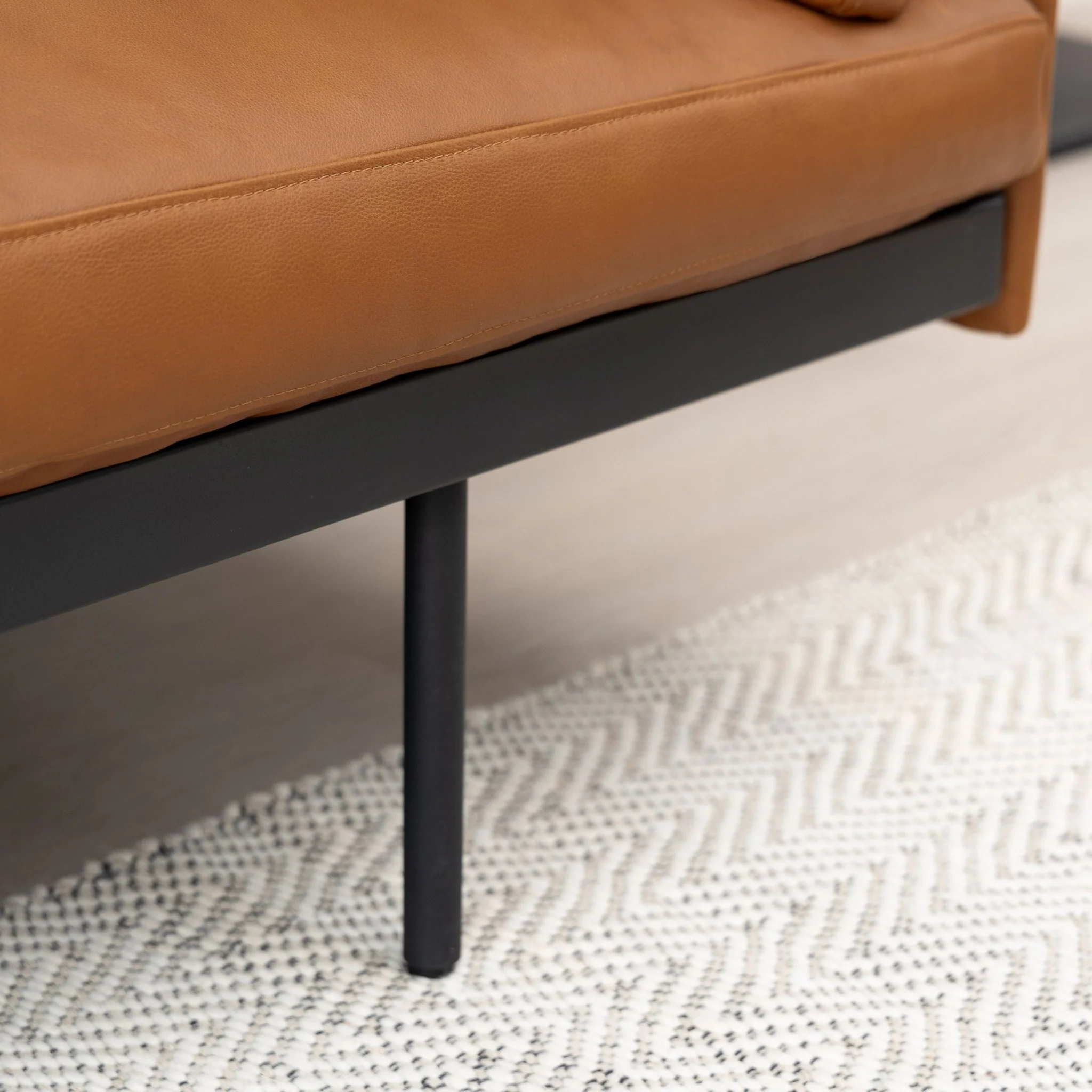 Bureau 240 Sofa - Heritage Saddle - Image 11