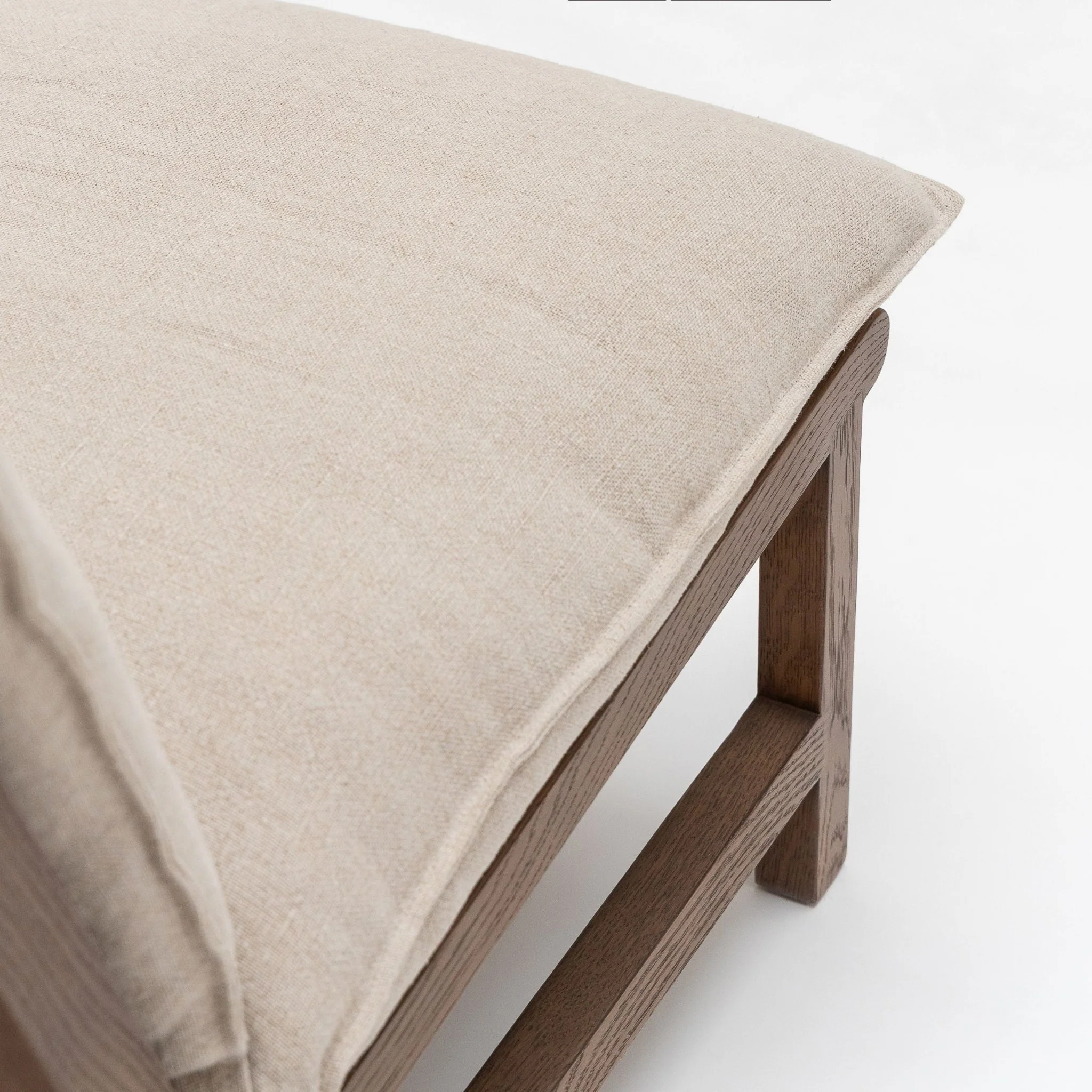 Cantaloupe Chair - Latte Oak & Calvados Jute - Image 9