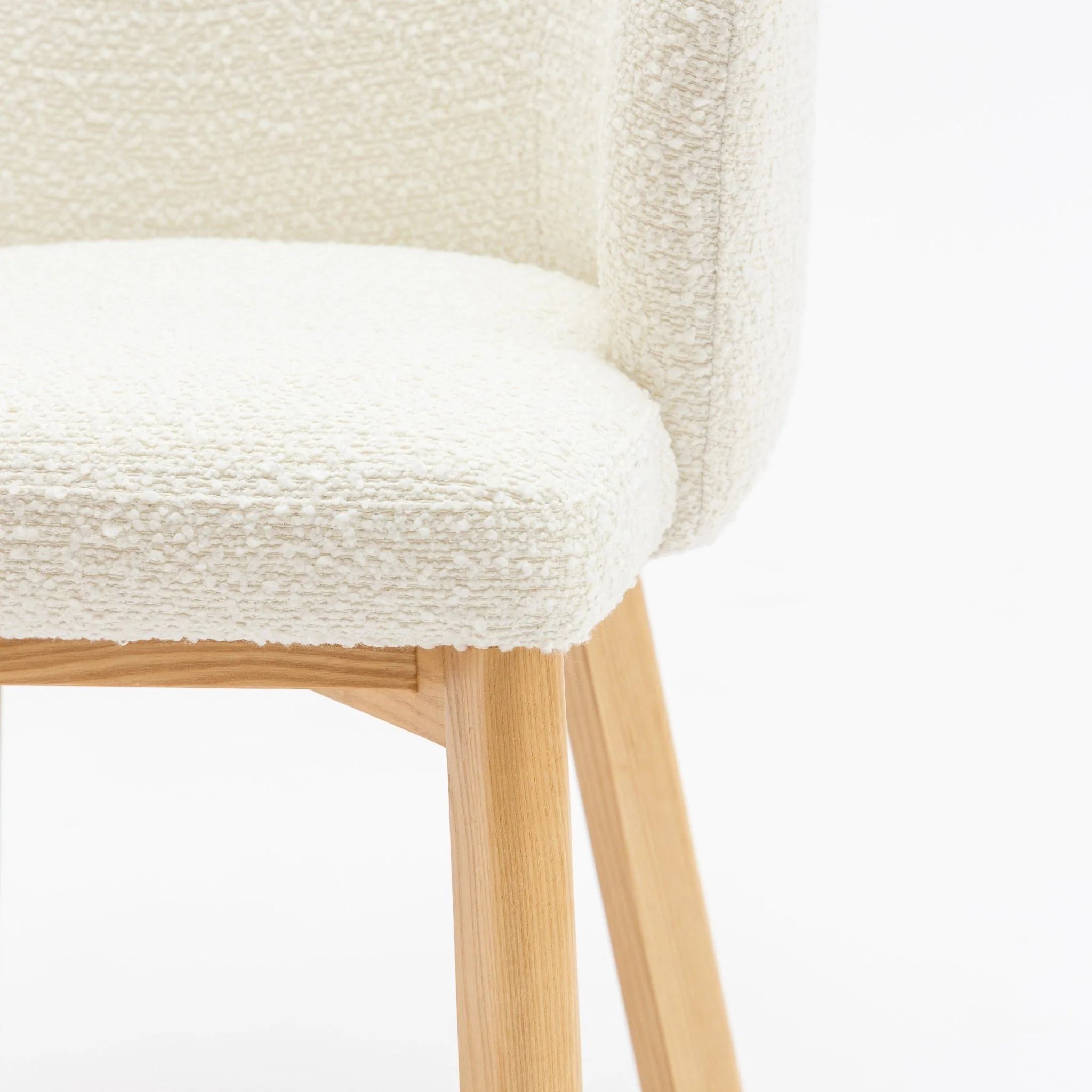 Cara Armchair - Cotton Boucle - Image 8