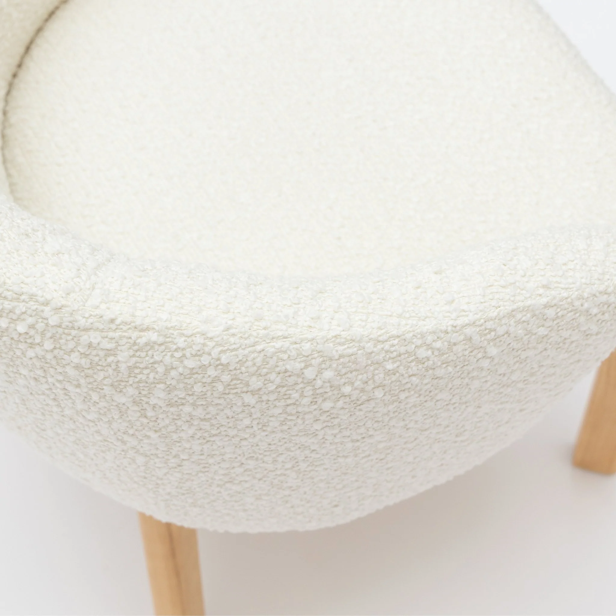 Cara Armchair - Cotton Boucle - Image 9