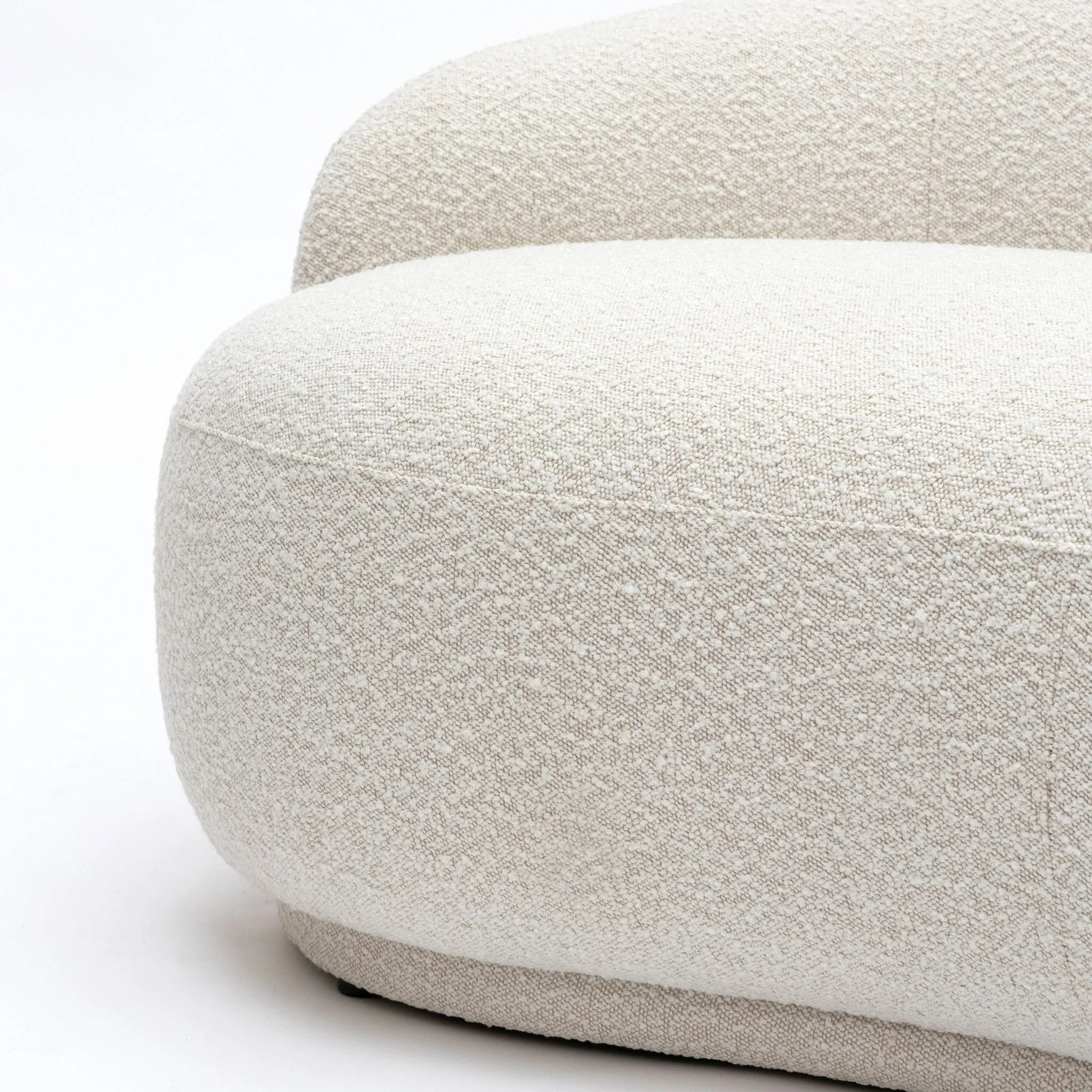 Cashew Sofa - Ivory Boucle - Image 7
