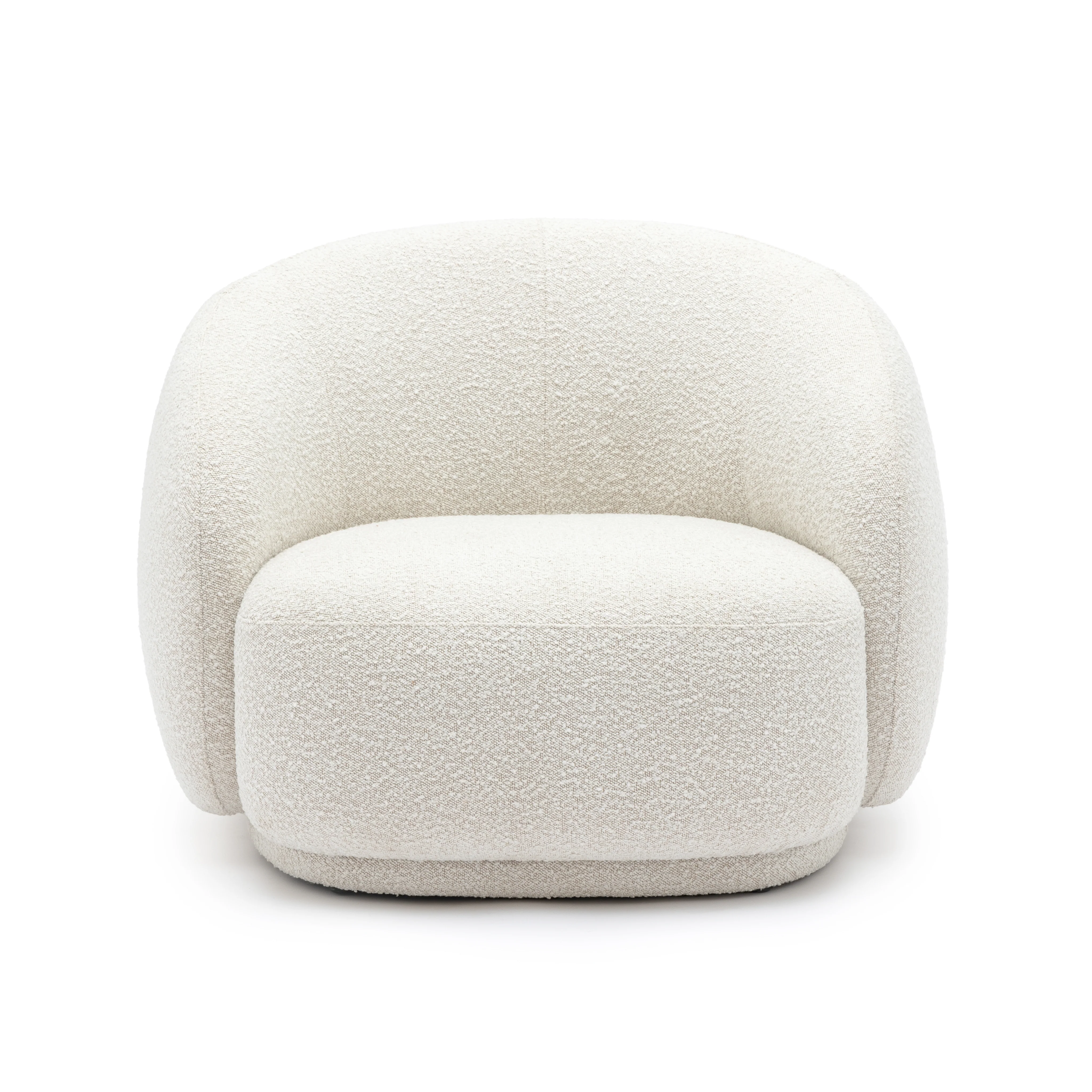 Cashew Armchair - Ivory Boucle - Image 2