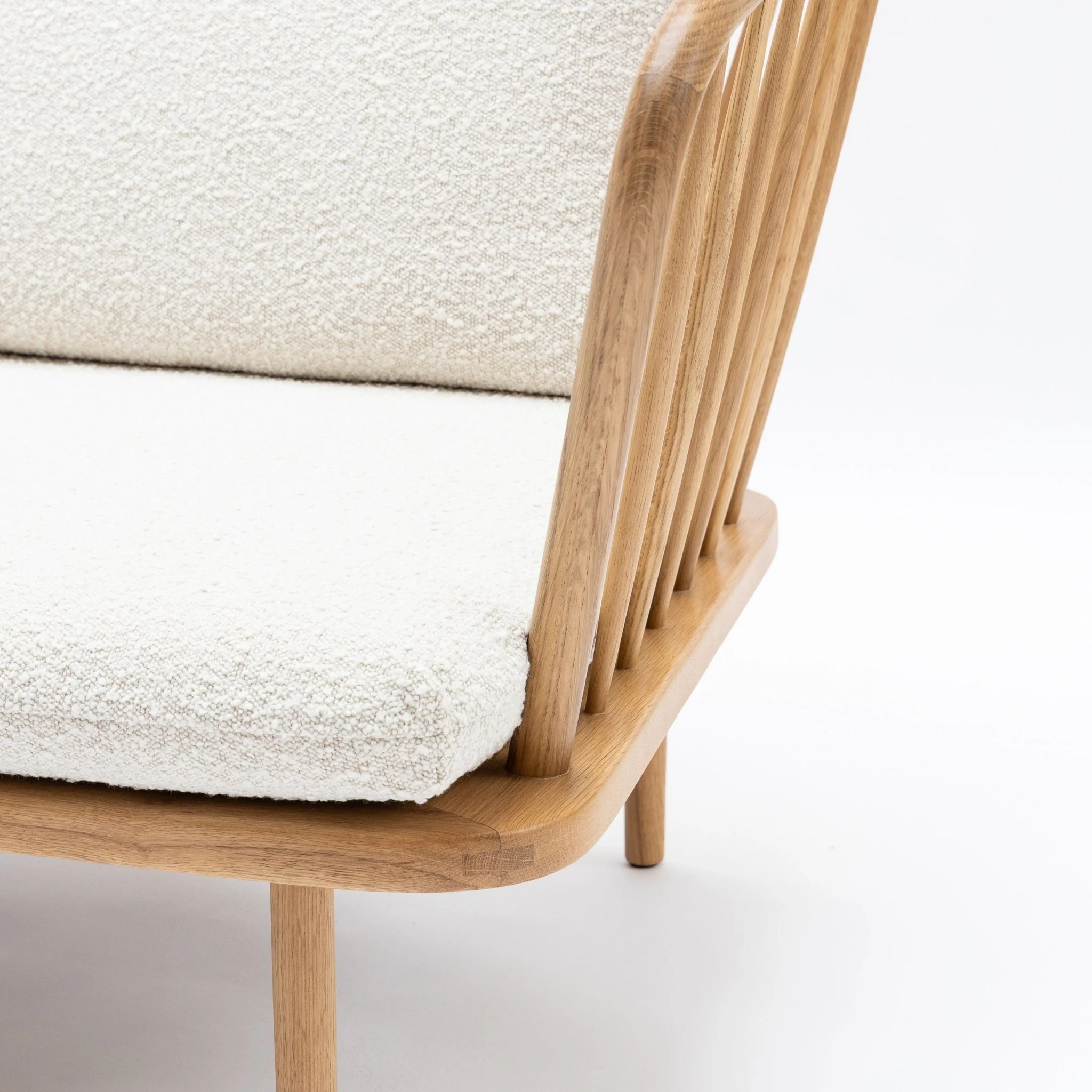 Charles Sofa - Light Oak & Biggello Milk - Image 5