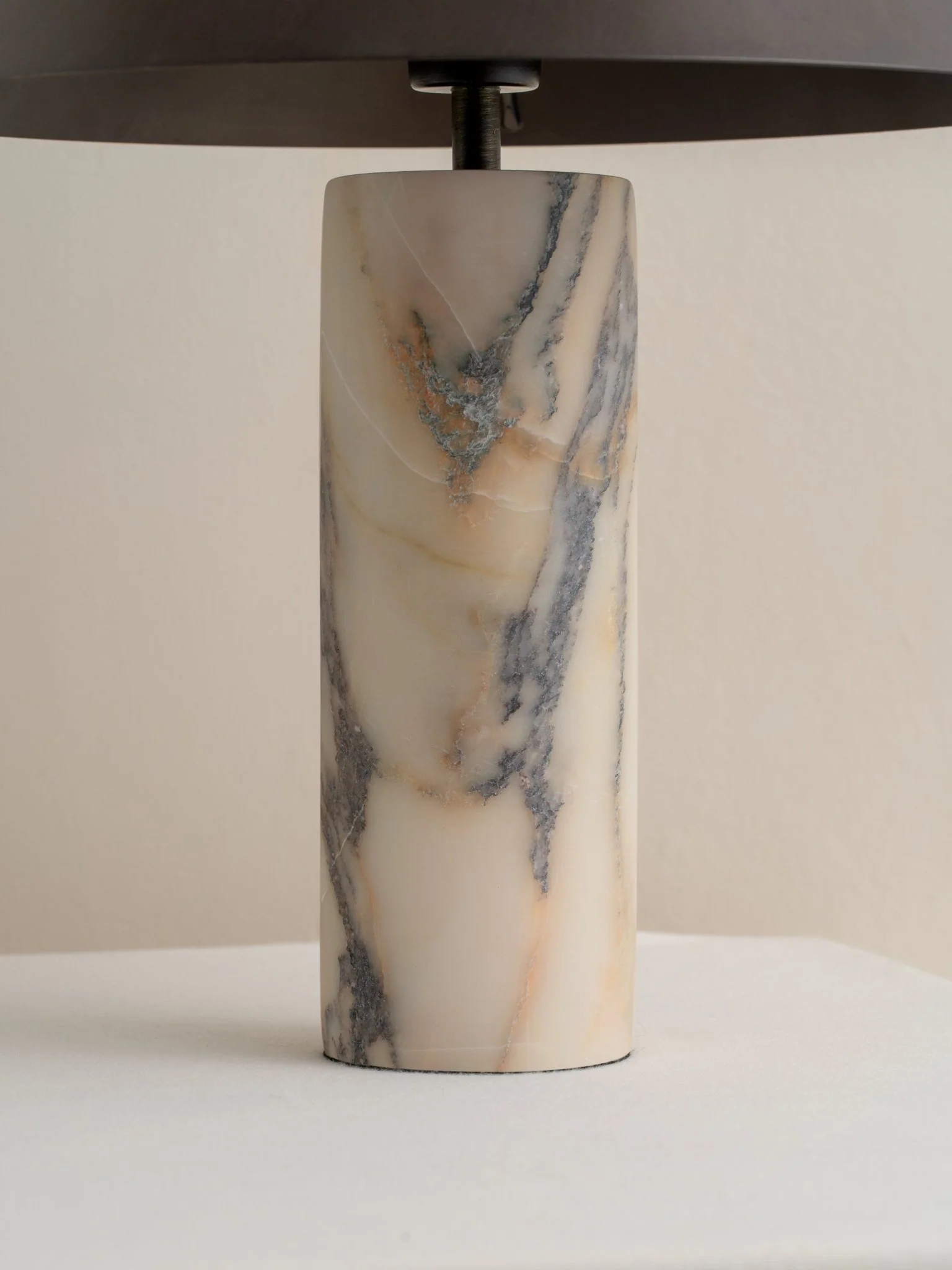Cline - Calacatta Viola Marble And Bronze Table Lamp - Image 4