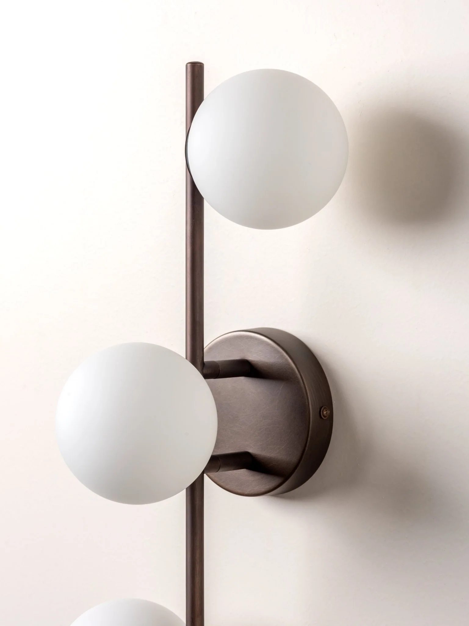 Coro - 3 Light Bronze And Opal Ceiling Or Wall - Image 4