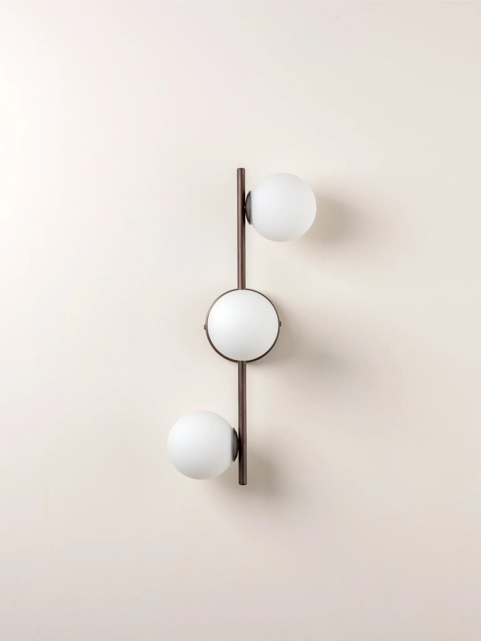 Coro - 3 Light Bronze And Opal Ceiling Or Wall - Image 5