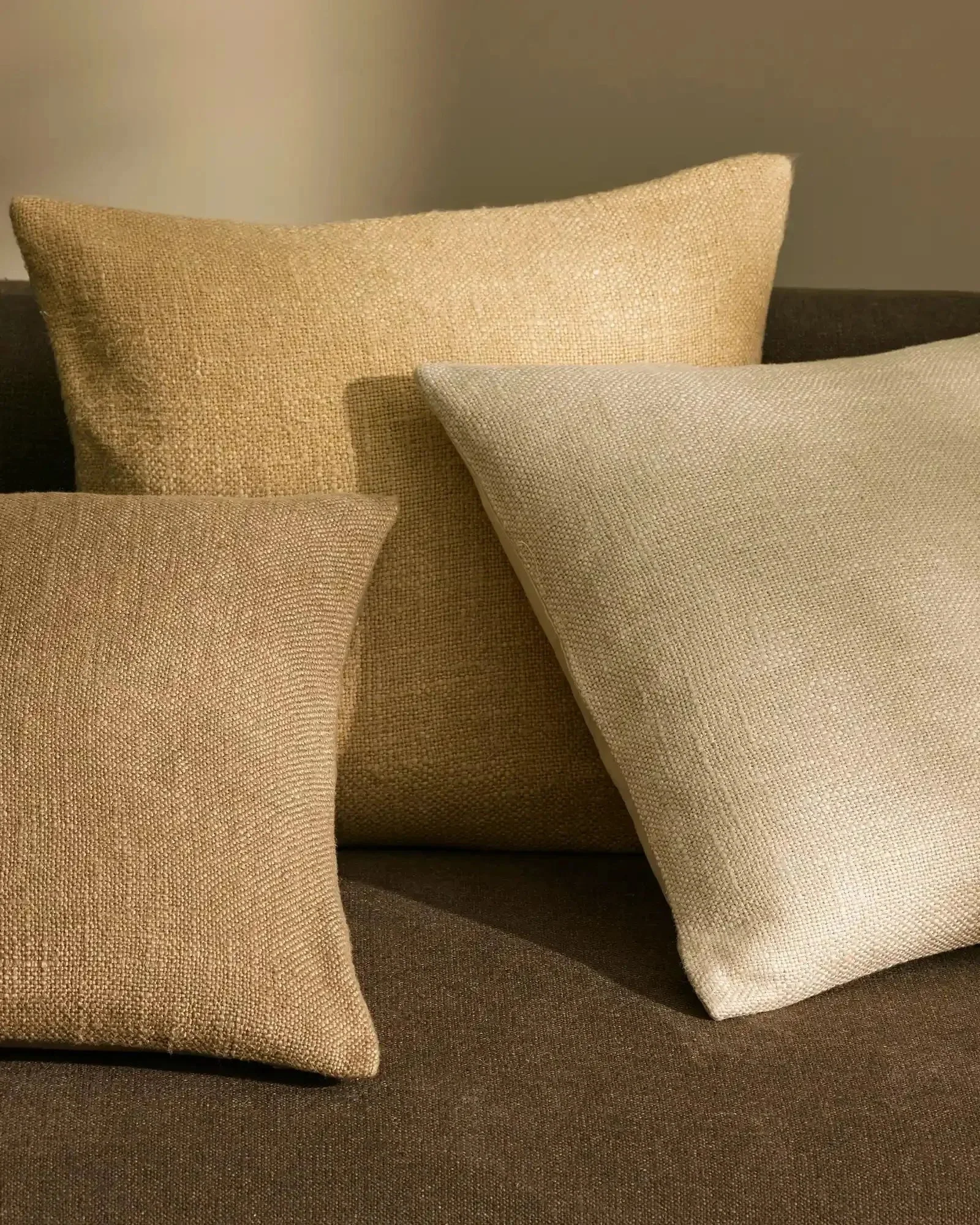 Domenica 50Cm Cushion - Sand - Image 4