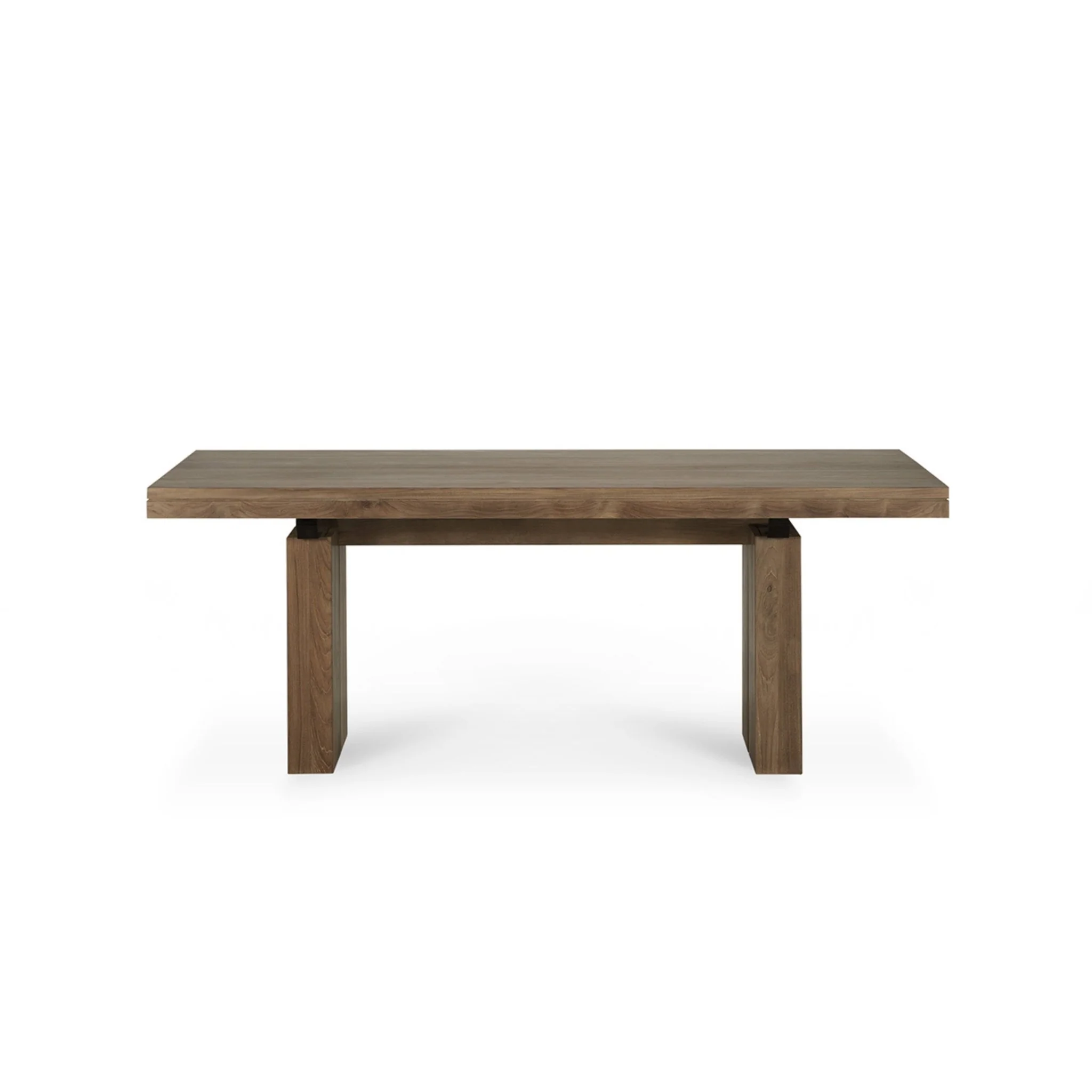 Double Extendable Dining Table - Teak
