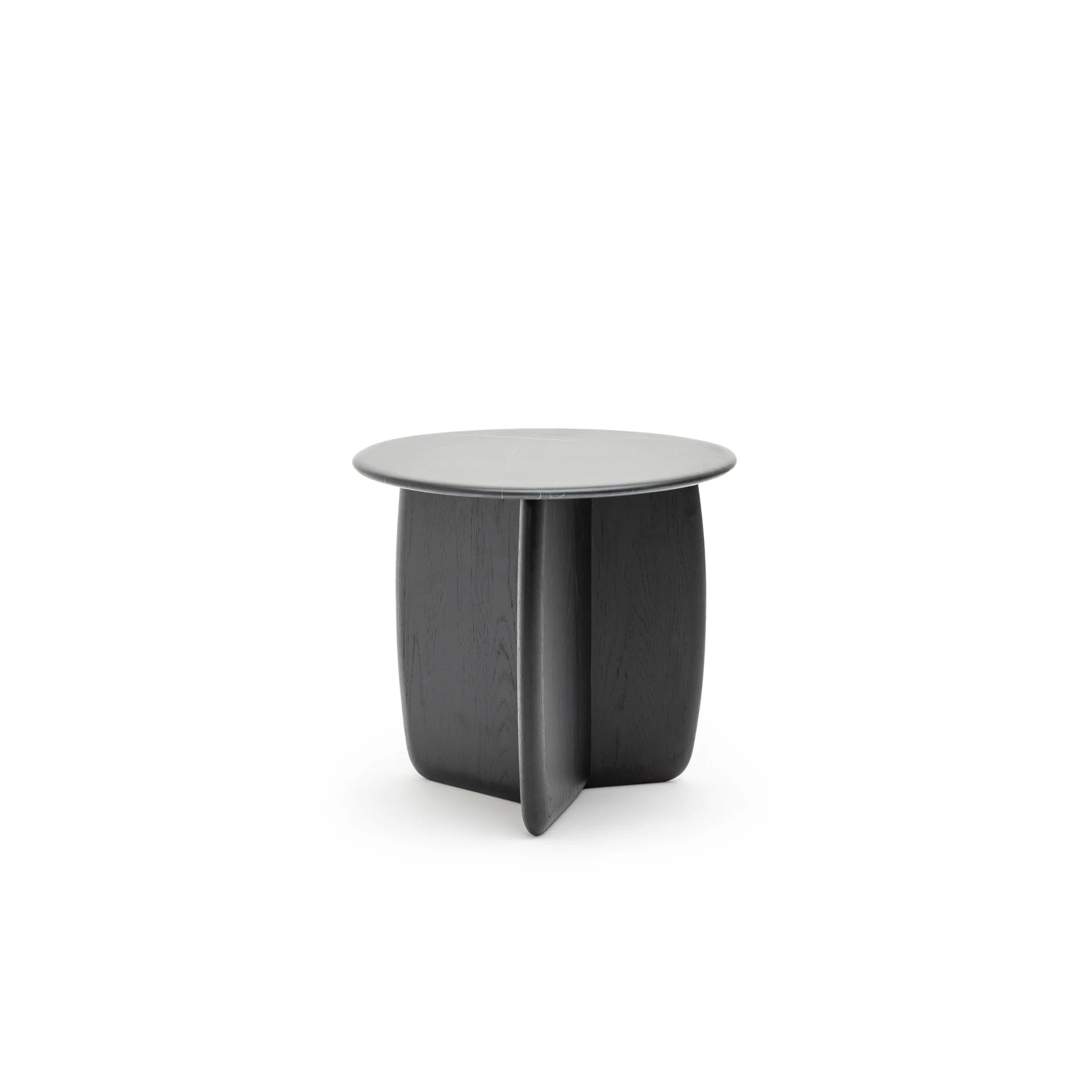 Eden Side Table - Black Oak & Nero Marquina