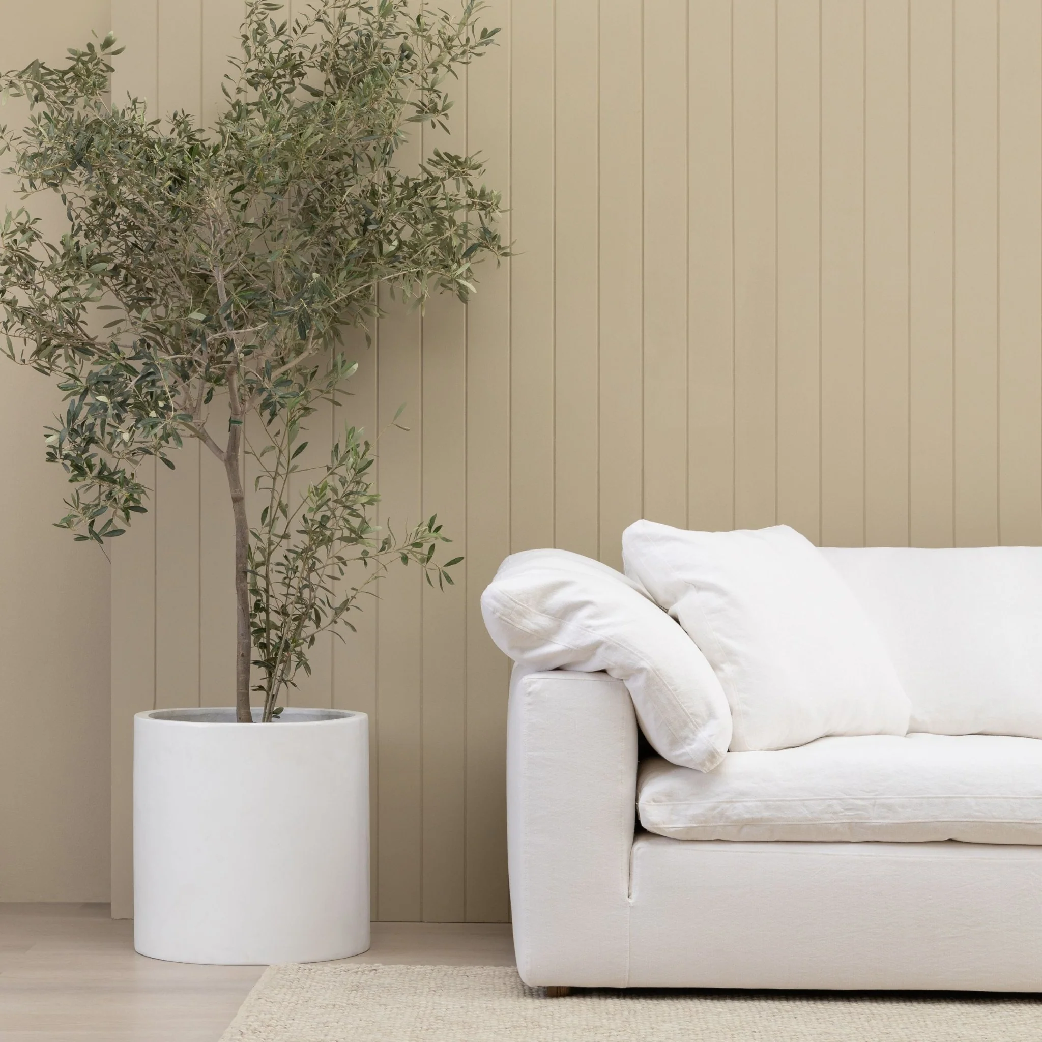 Elle Cylinder Planter - Chalk - Image 8