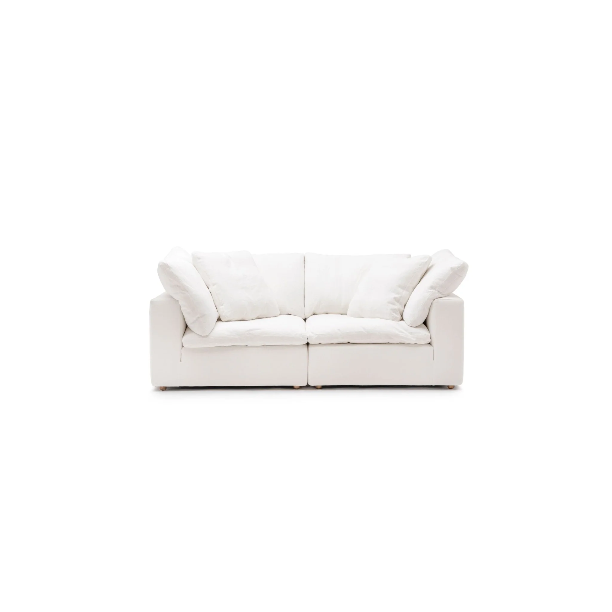 Feather Cloud Small Sofa - Off White