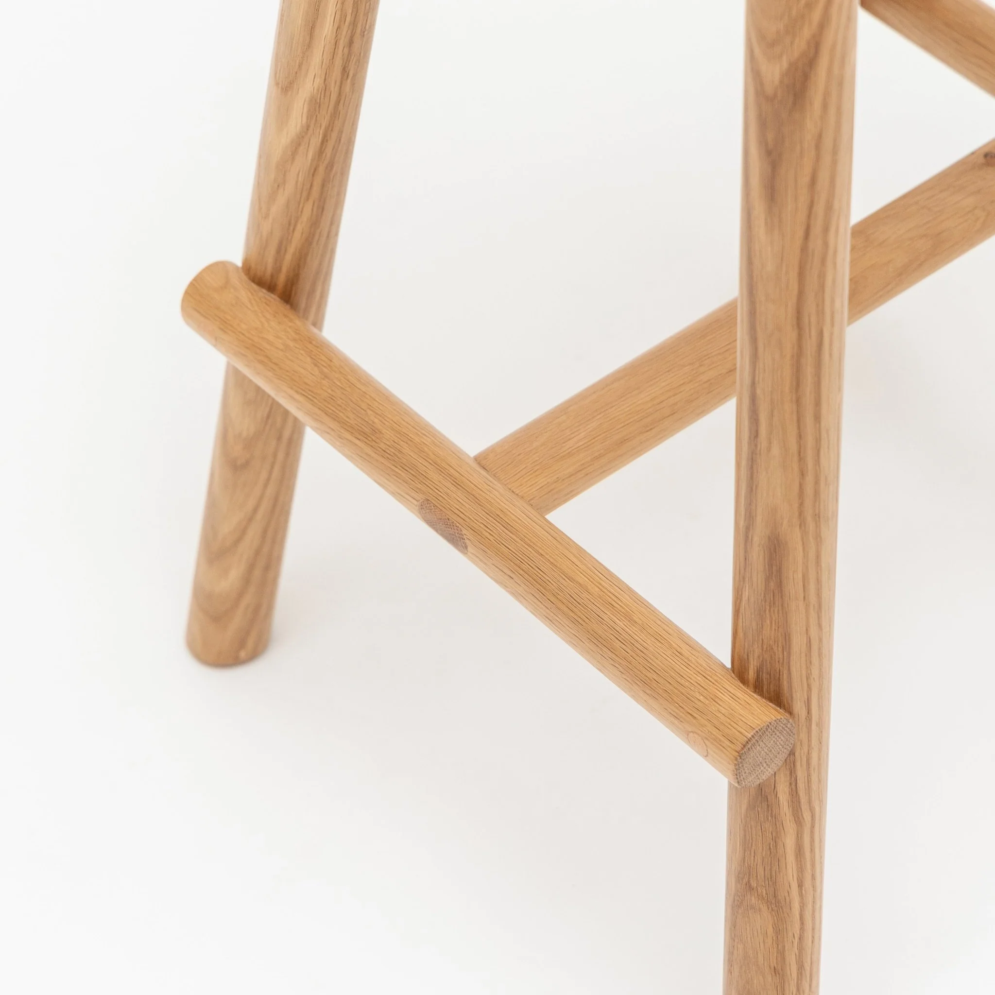 Figura Counter Stool - Light Oak - Image 8
