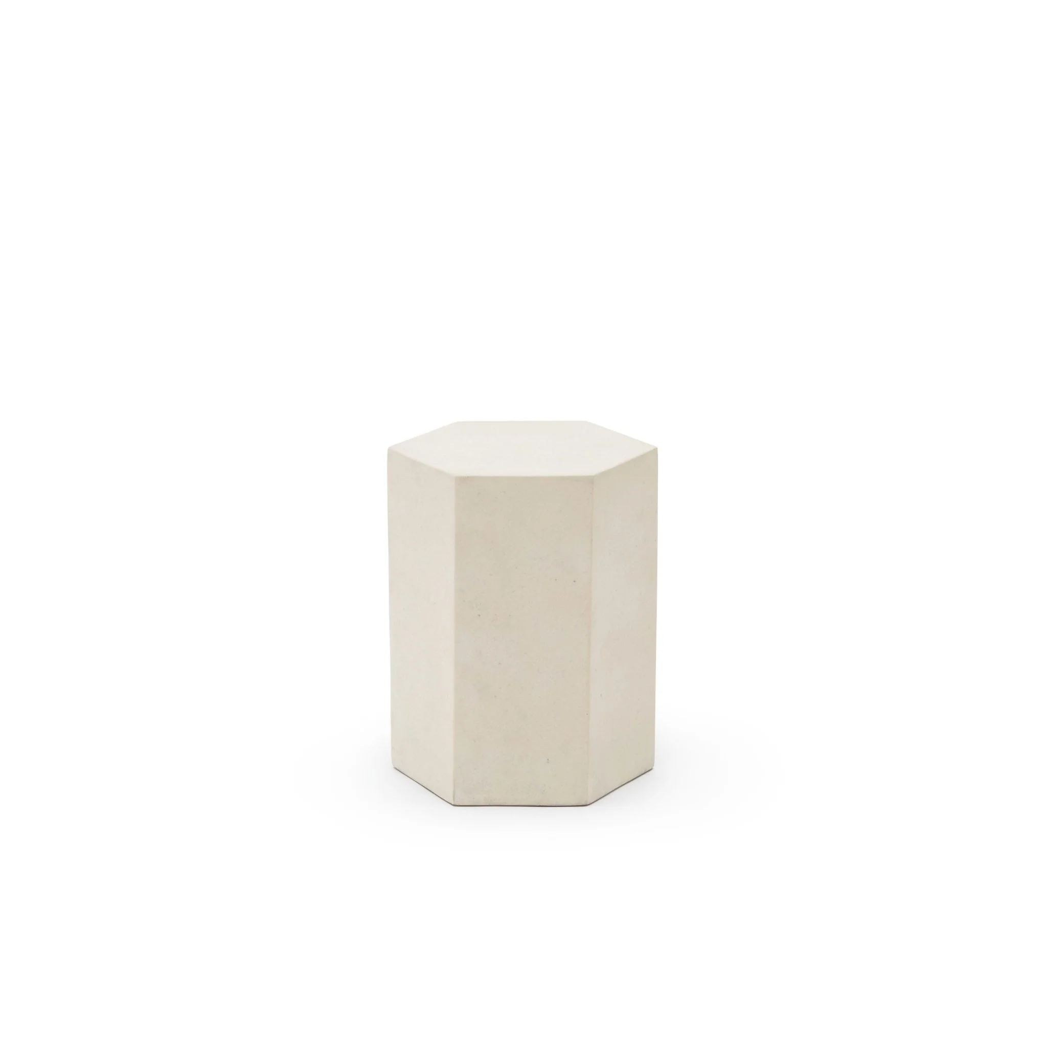 Gabi Stool - Cemento White