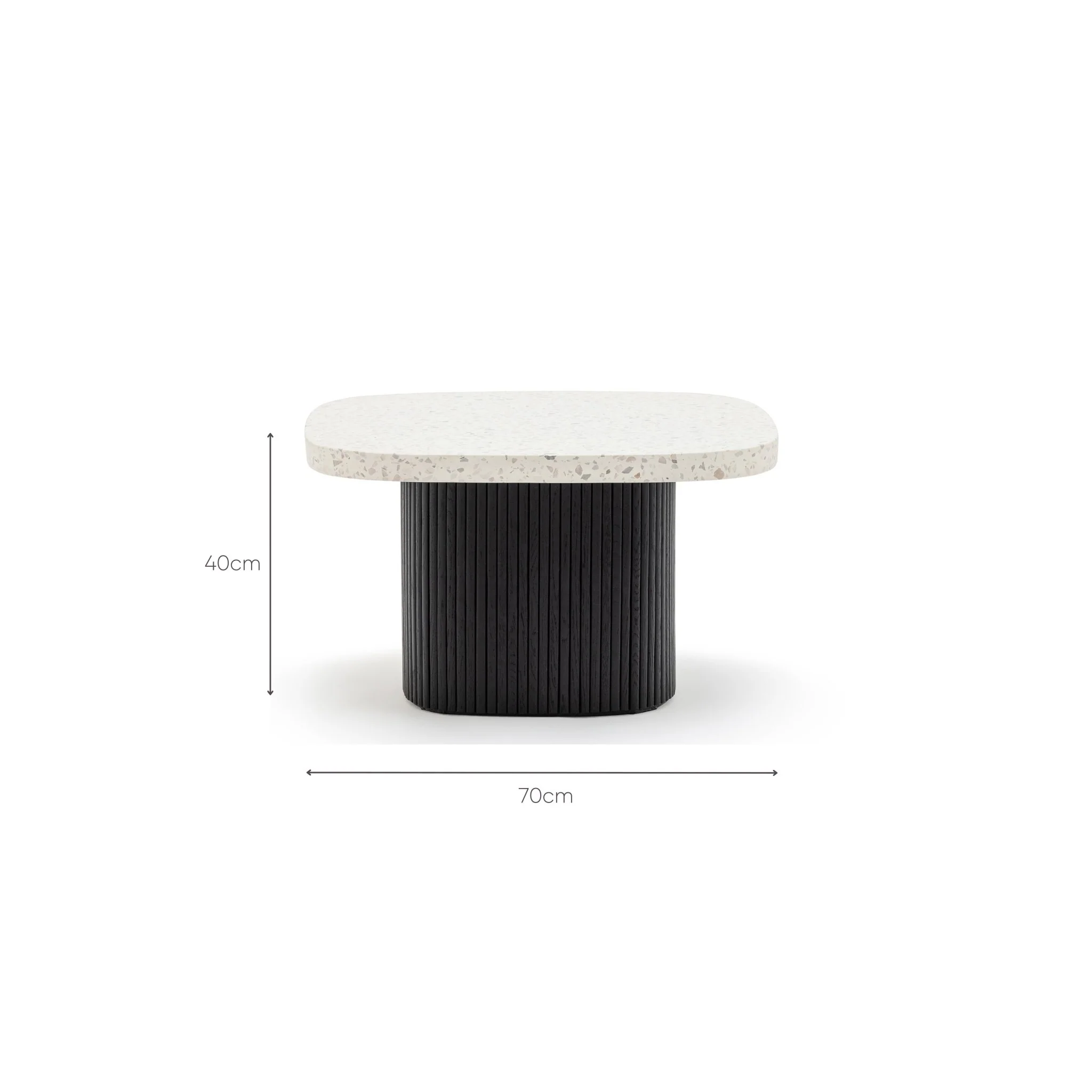 Gion Coffee Table 70 - Black Oak & Nougat - Image 7