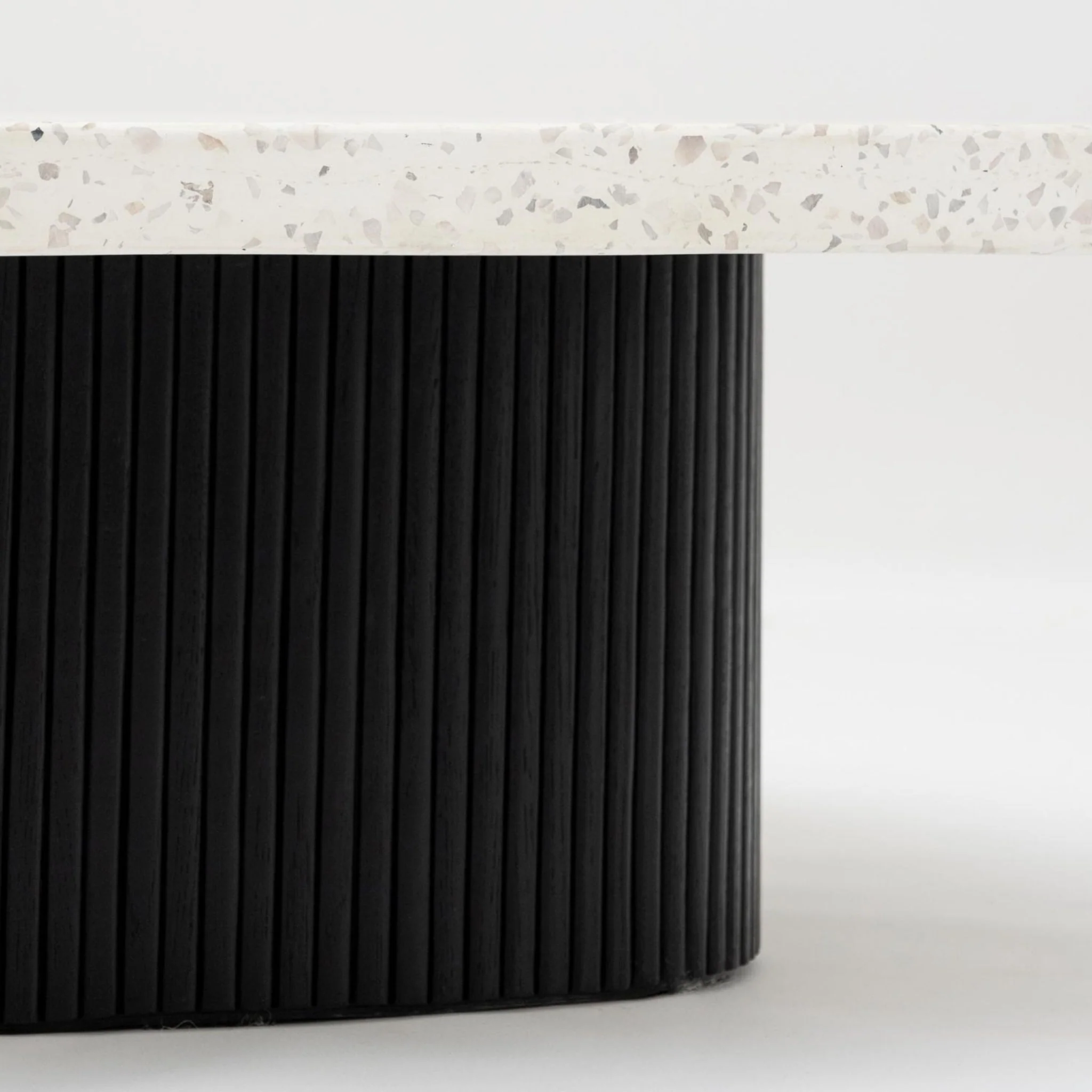 Gion Coffee Table 95 - Black Oak & Nougat - Image 2