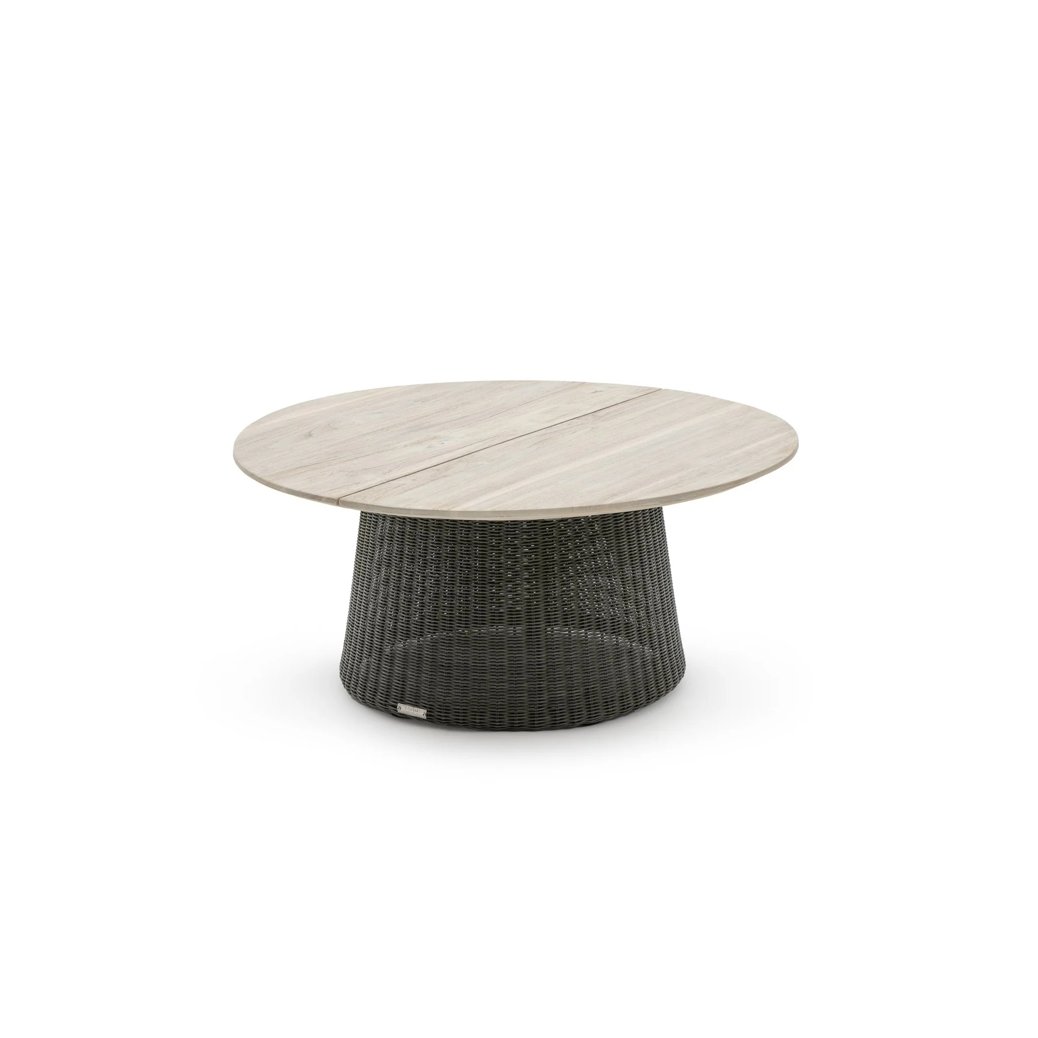Girona Coffee Table - Aged Teak & Moss - Image 2