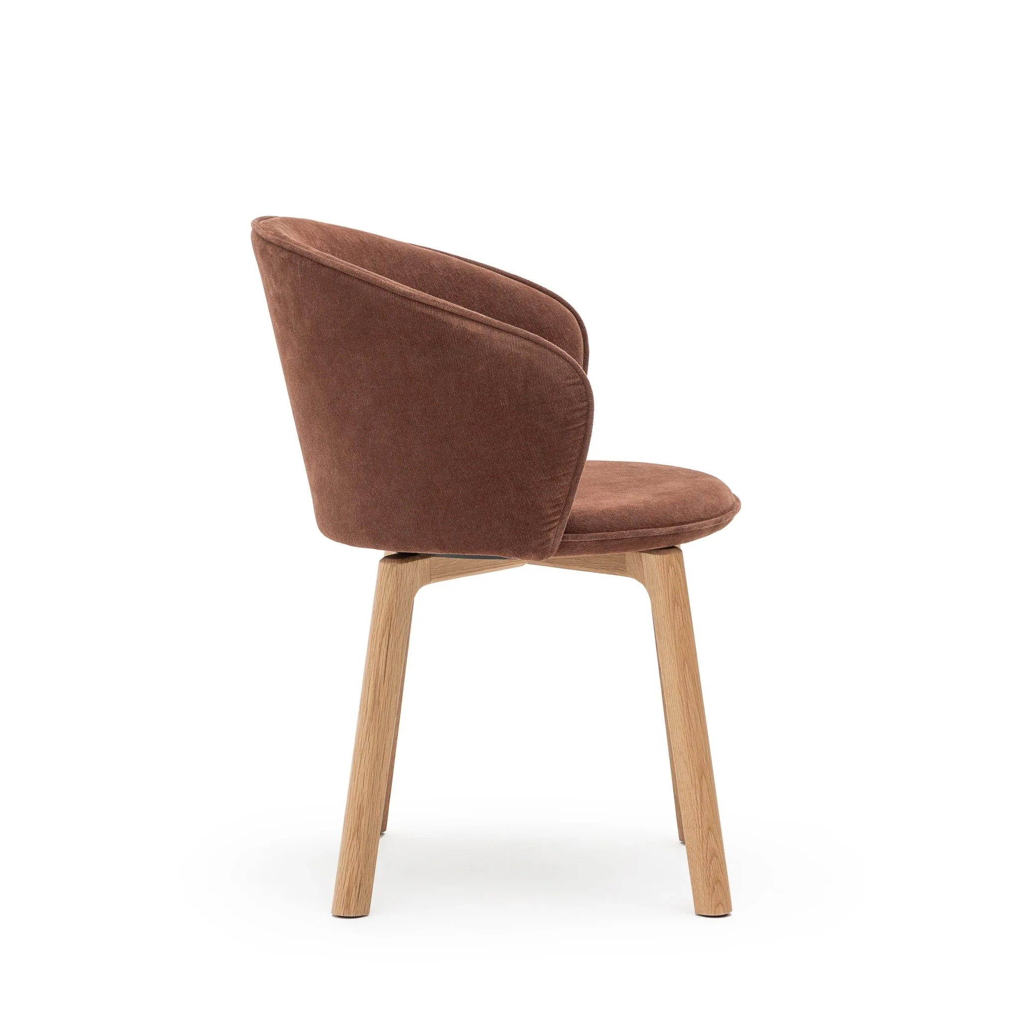 Glide Chair - Light Oak & Russet - Image 3