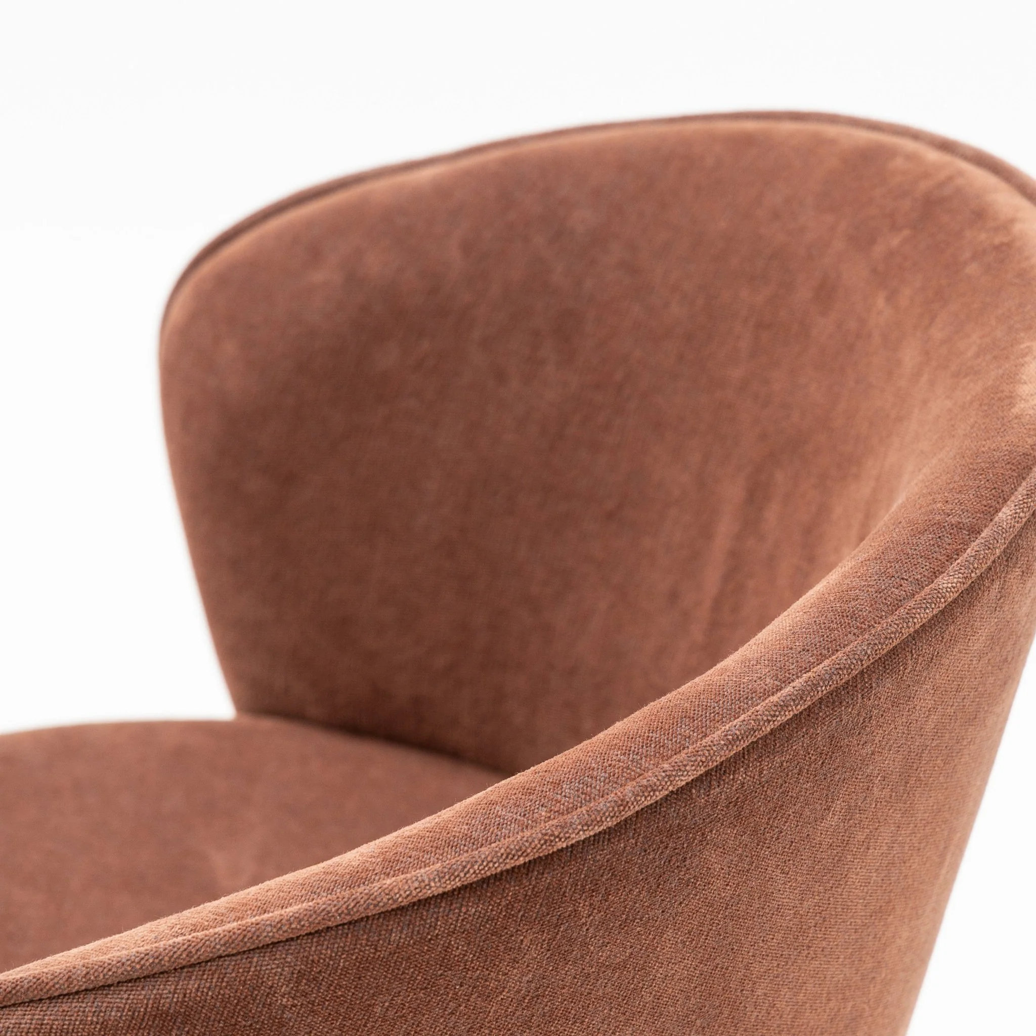 Glide Chair - Light Oak & Russet - Image 7