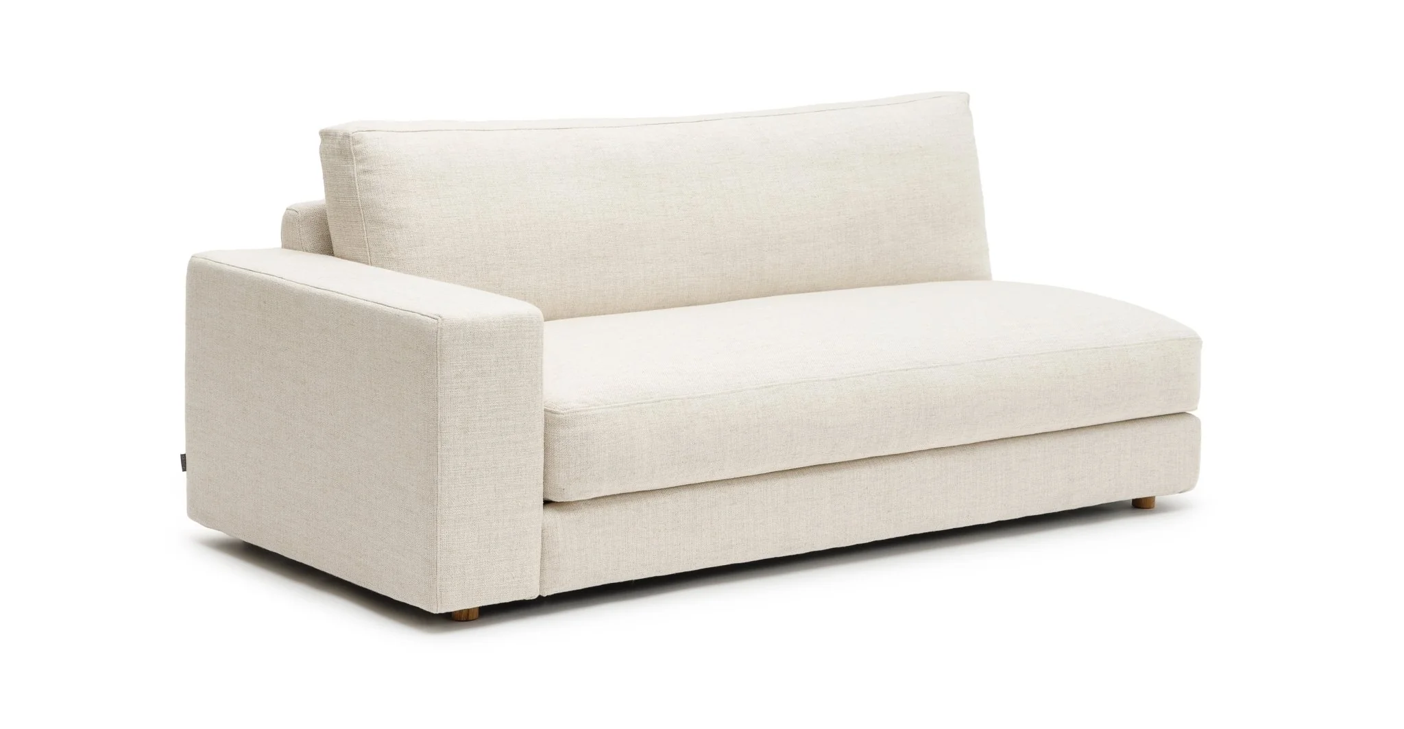 Hansen 2.5 Seater Left Arm - Oatmeal - Image 2