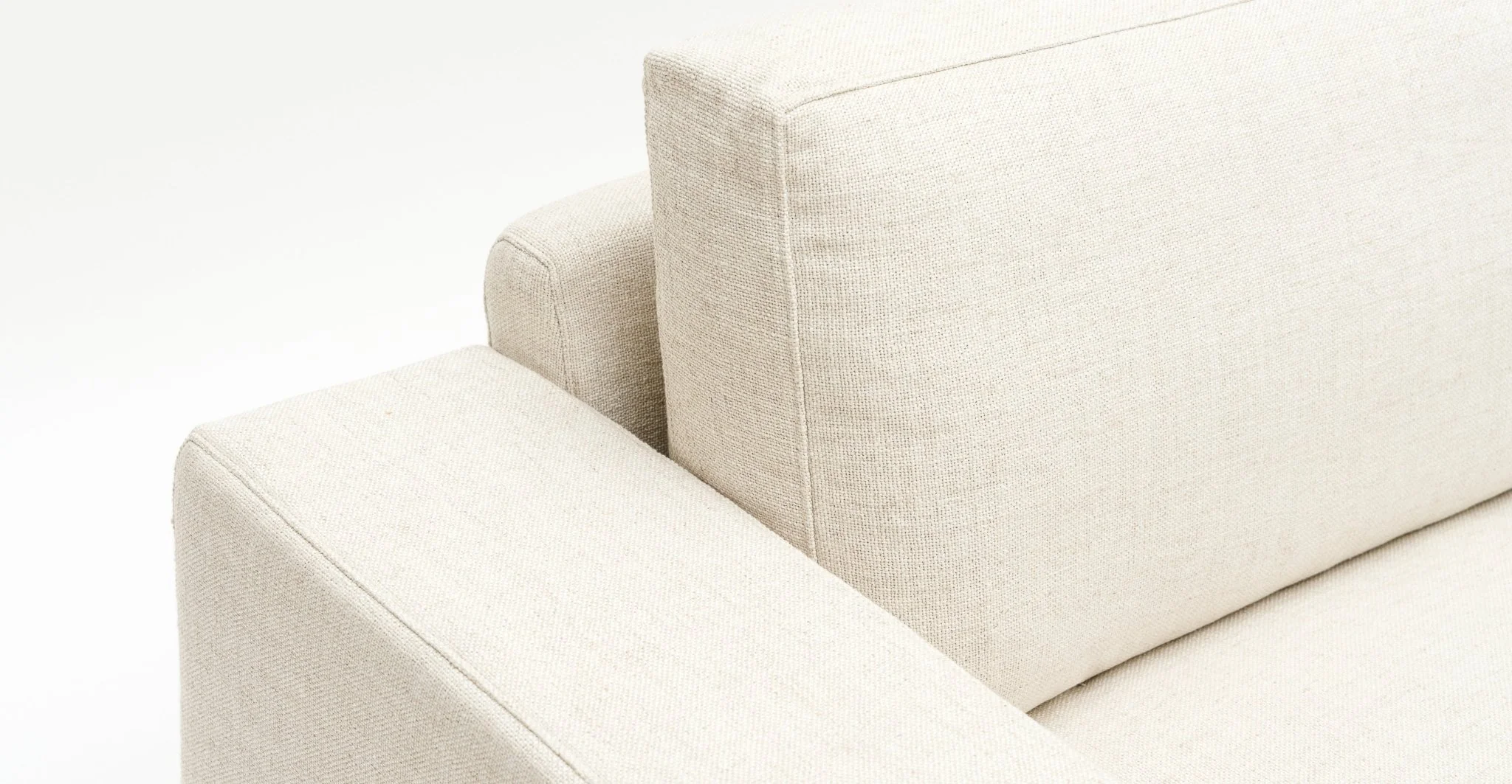 Hansen 2.5 Seater Left Arm - Oatmeal - Image 6