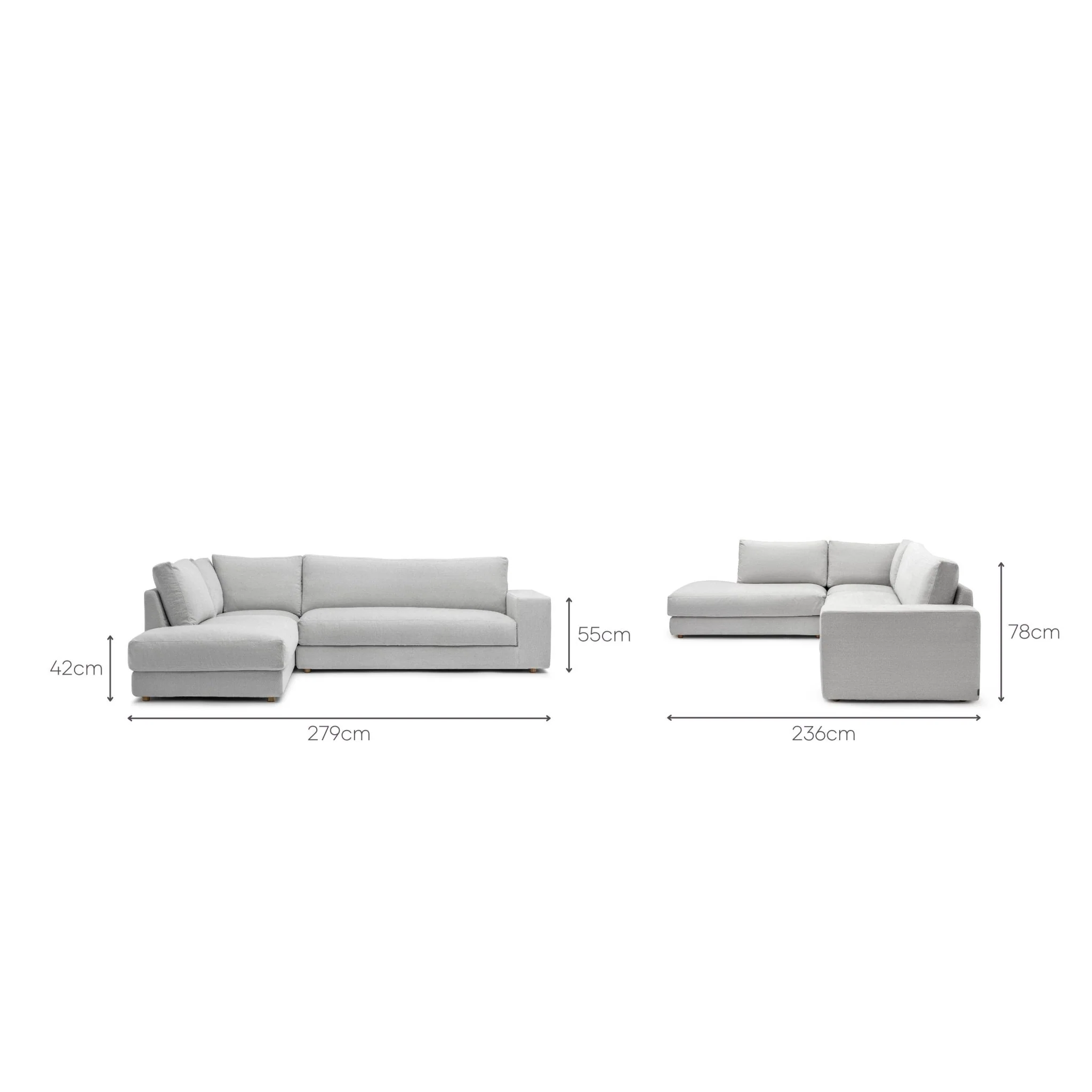 Hansen Corner Sofa - Alice Pearl - Image 16