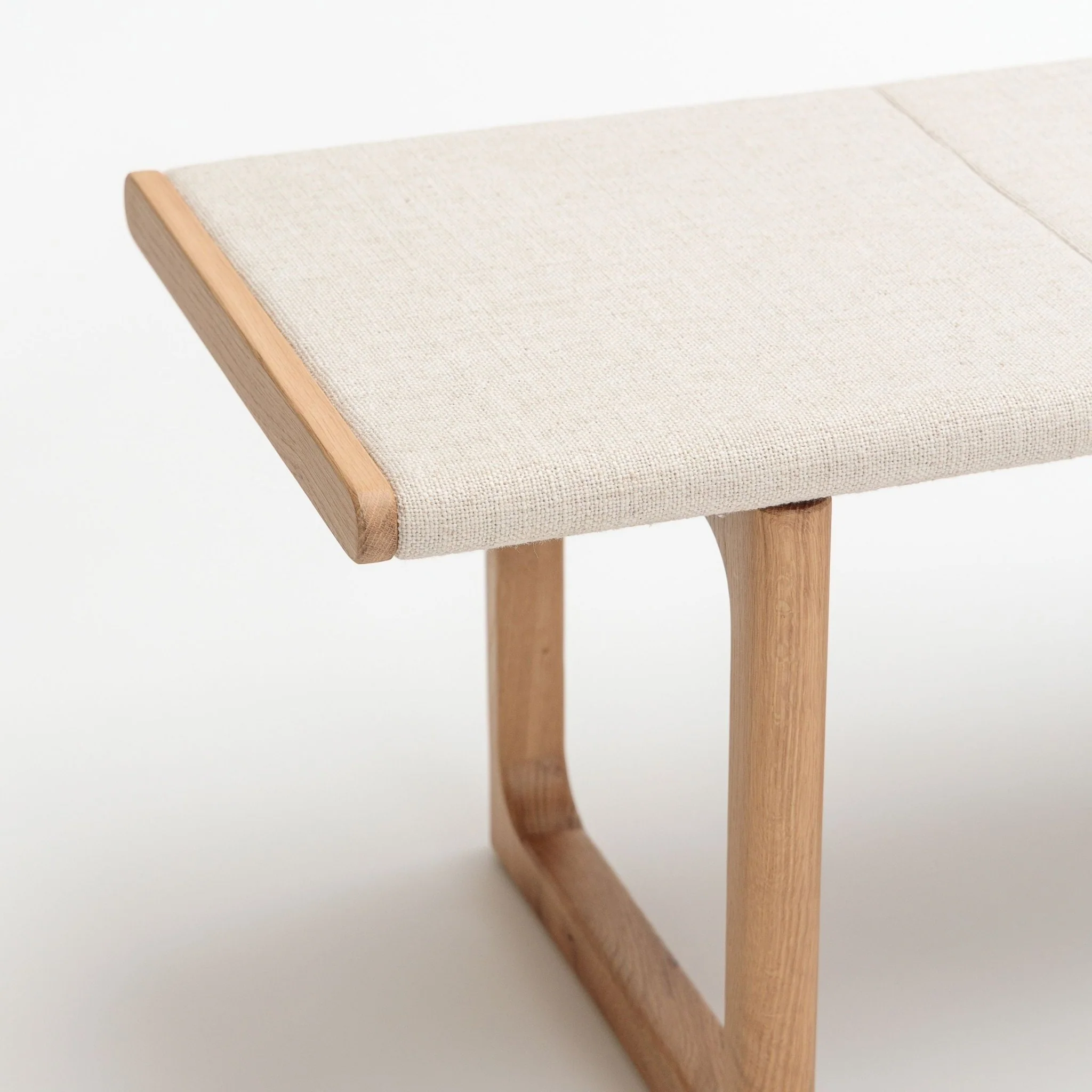 Hover Bench - Light Oak & Oatmeal - Image 16