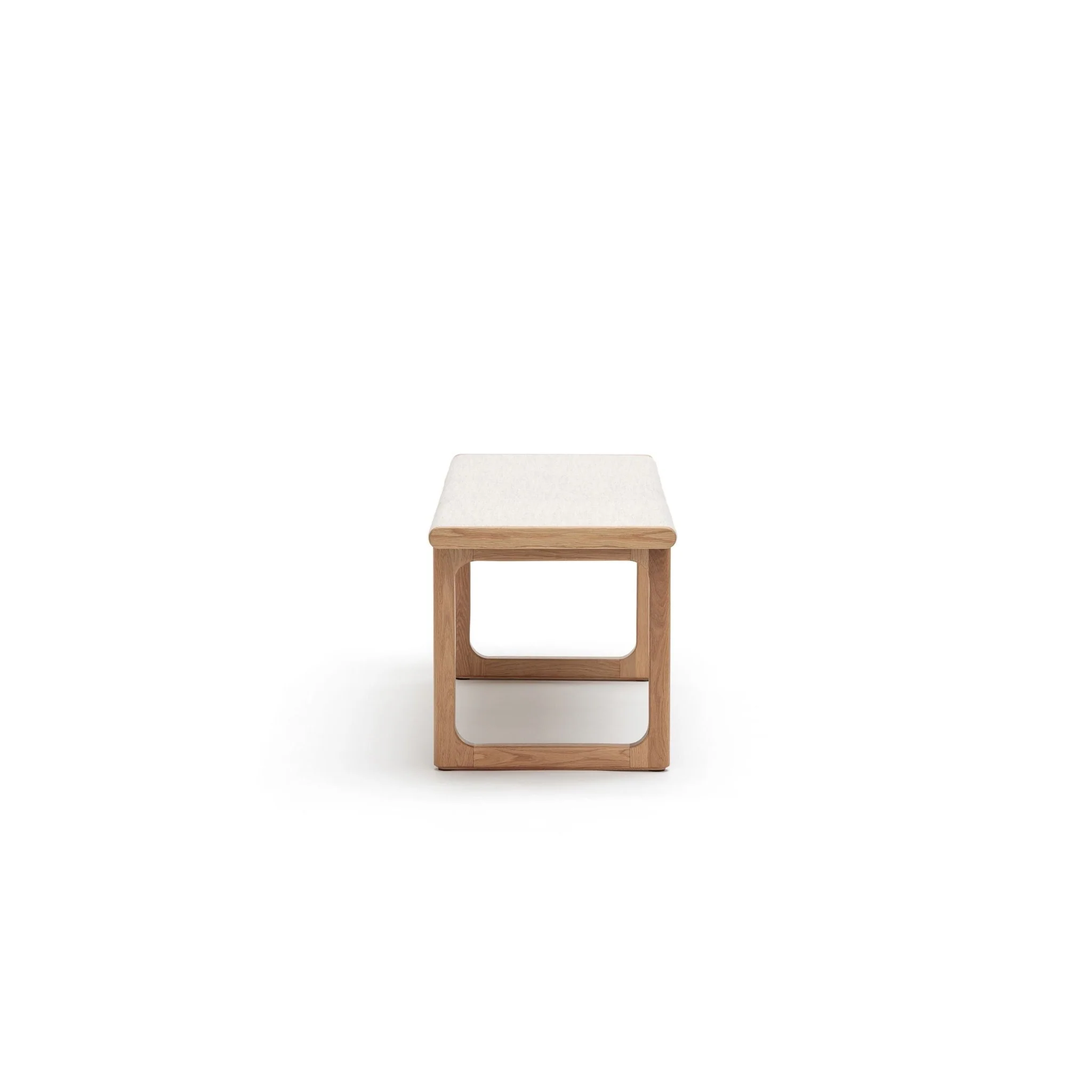 Hover Bench - Light Oak & Oatmeal - Image 3