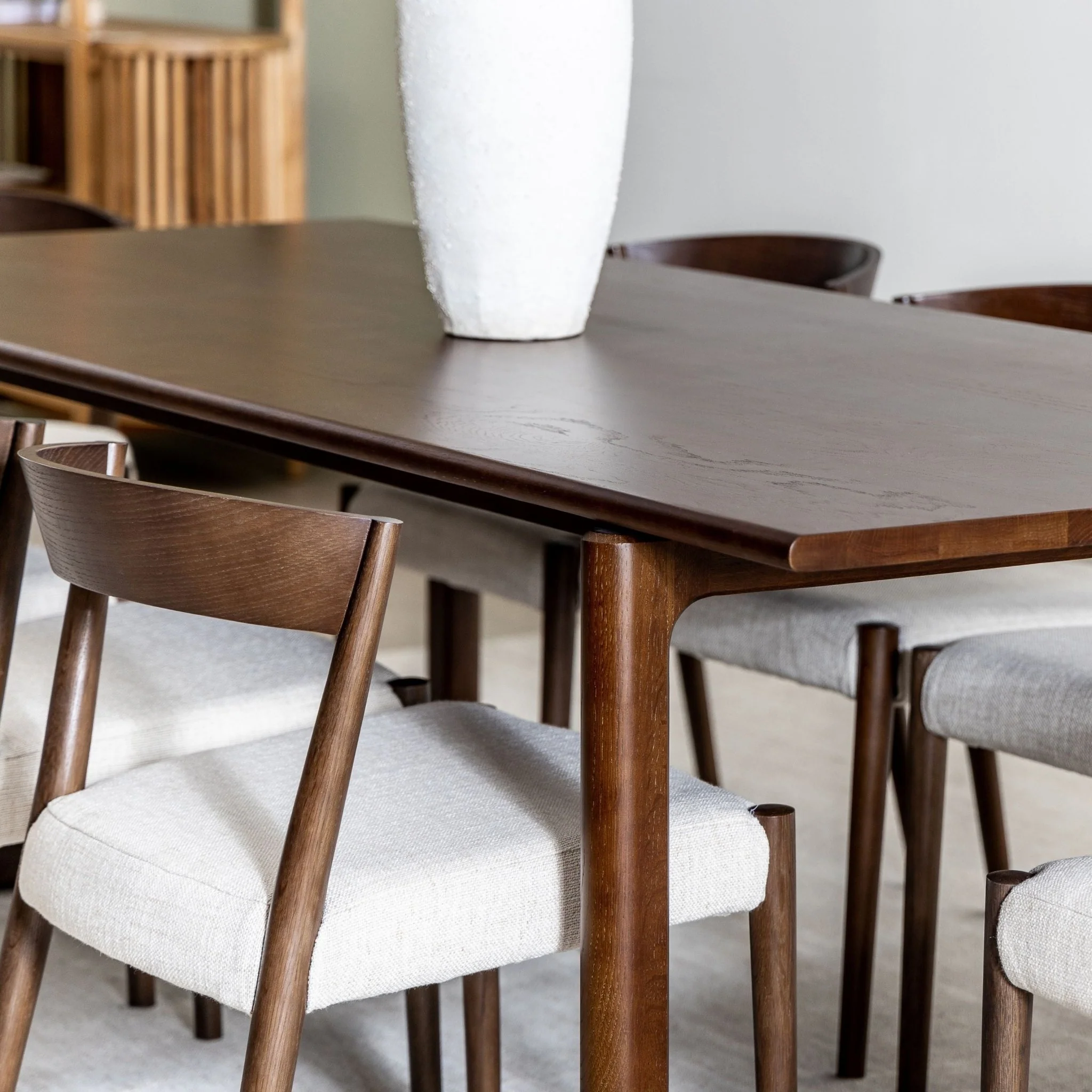 Hover Dining Table - Espresso Oak - Image 7