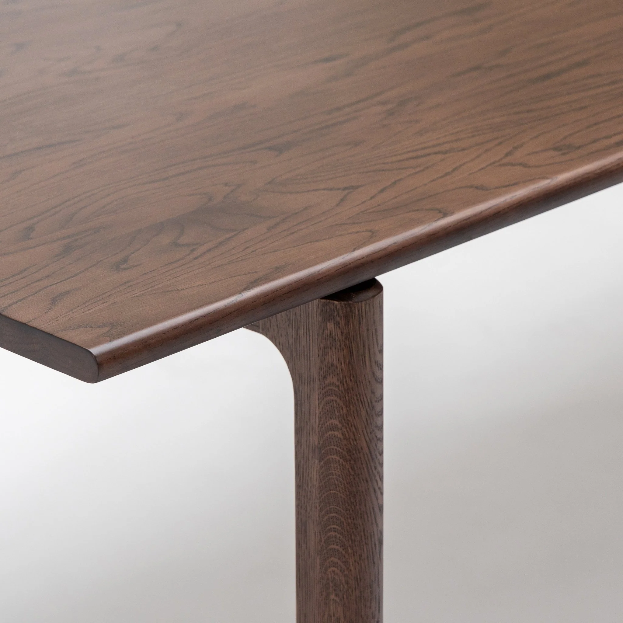 Hover Dining Table - Espresso Oak - Image 9