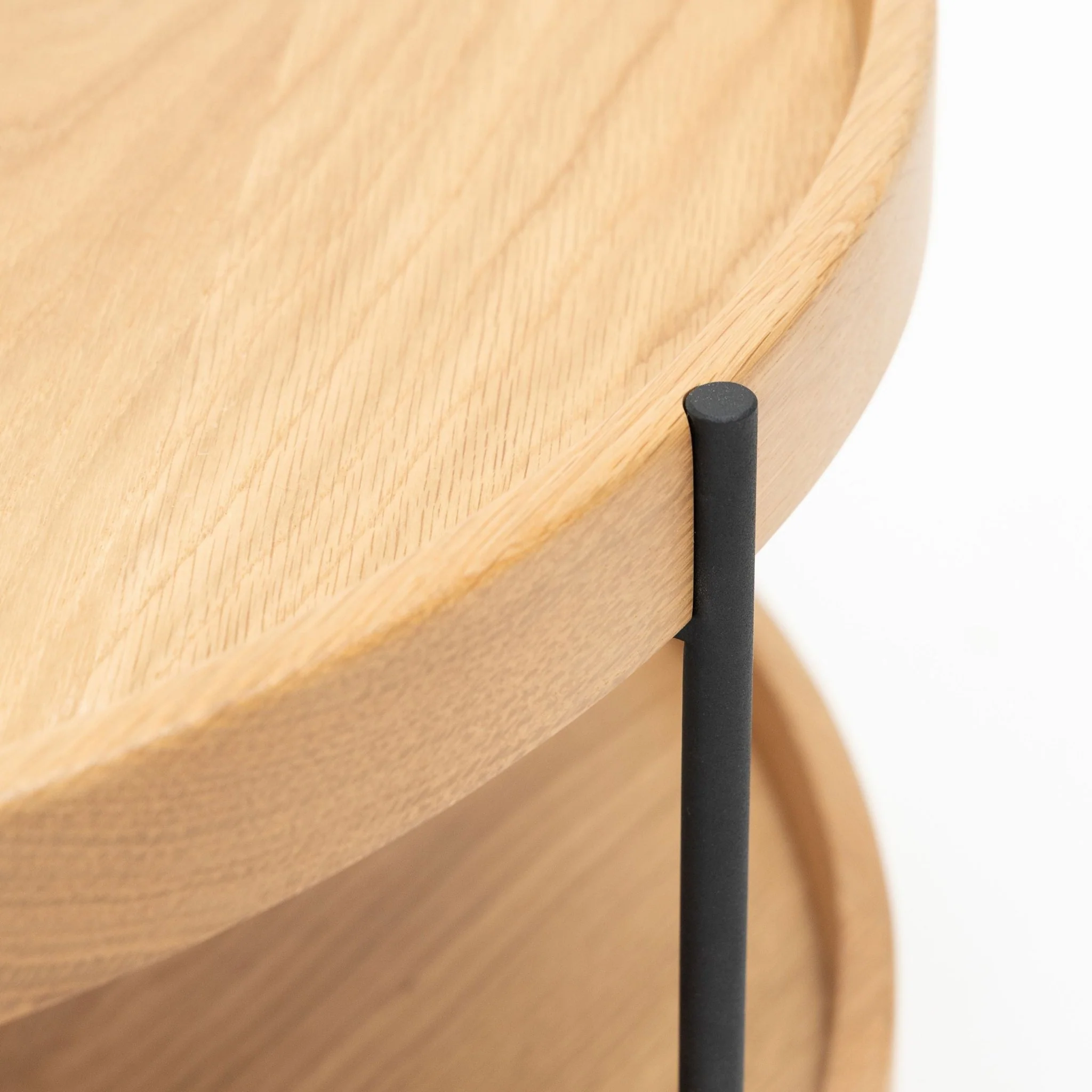 Humla End Table - Light Oak - Image 5