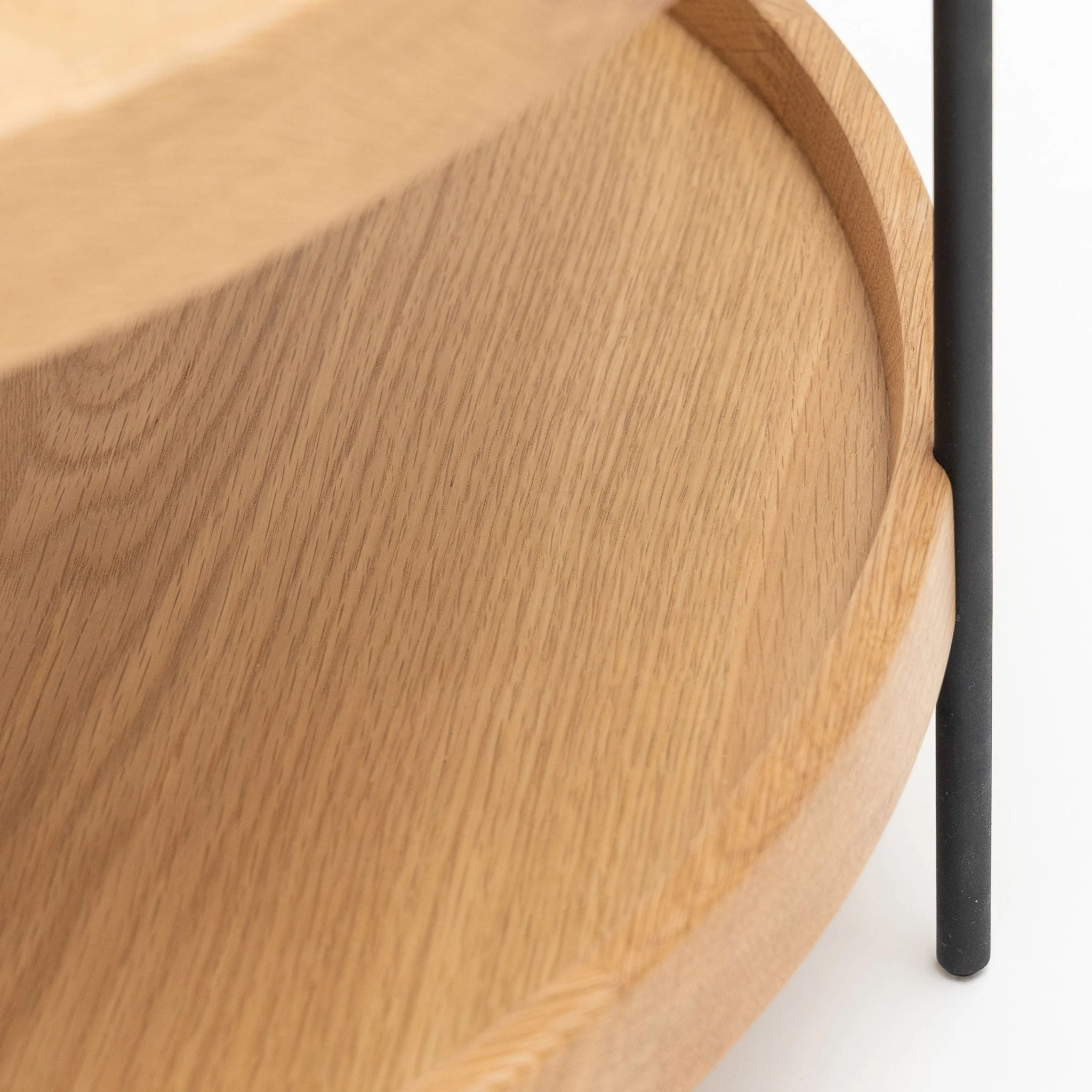 Humla End Table - Light Oak - Image 4