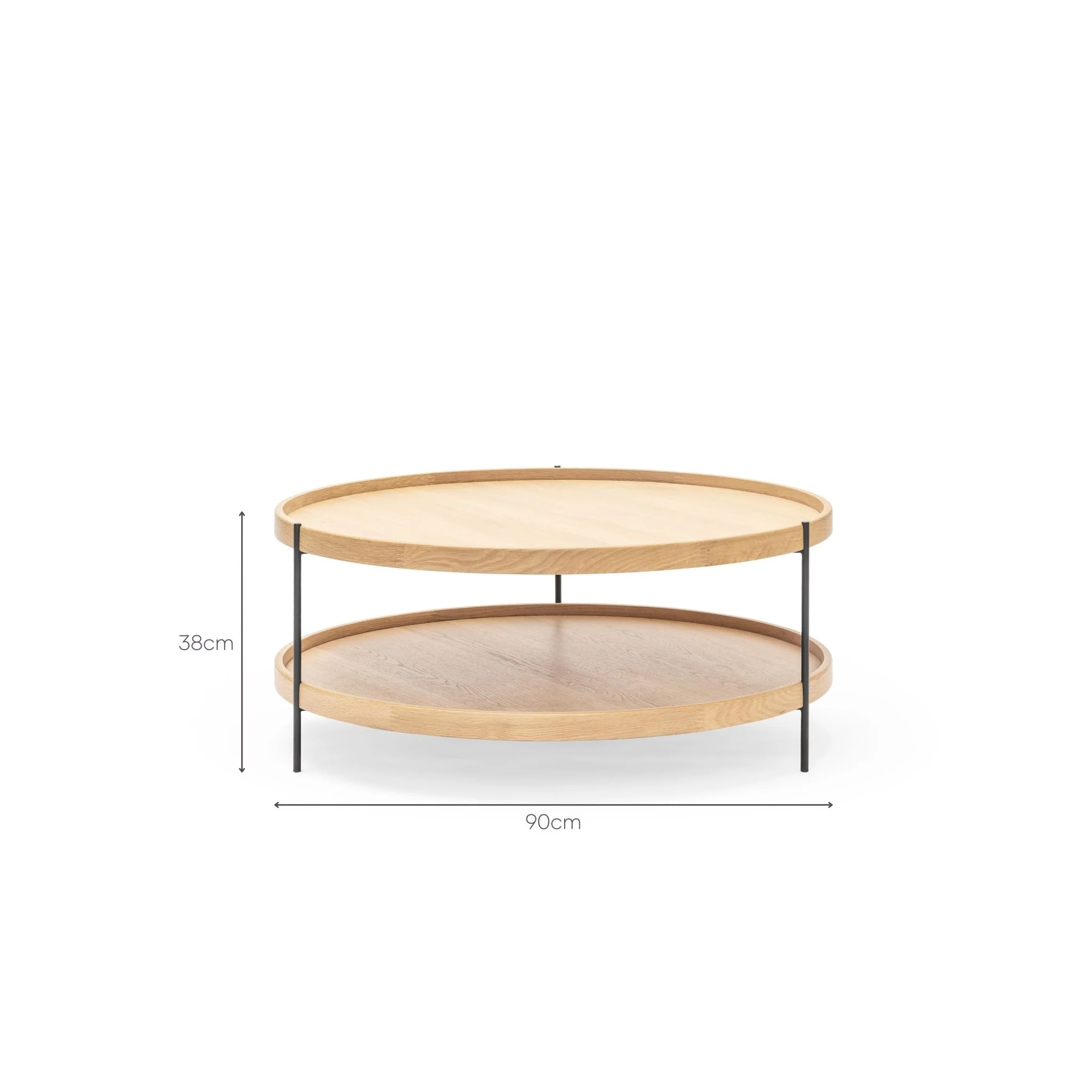 Humla Coffee Table - Light Oak - Image 8