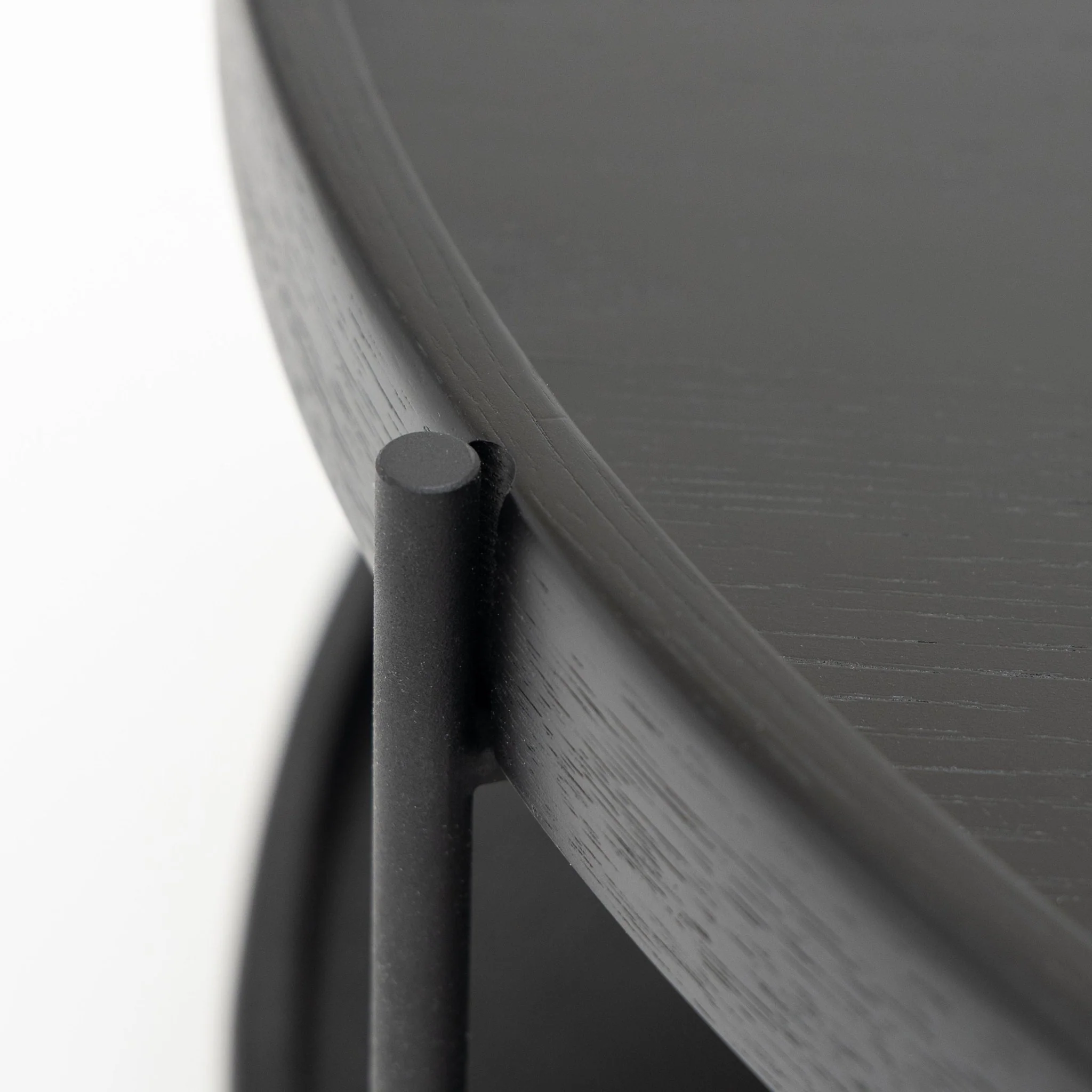 Humla End Table - Black Oak - Image 3
