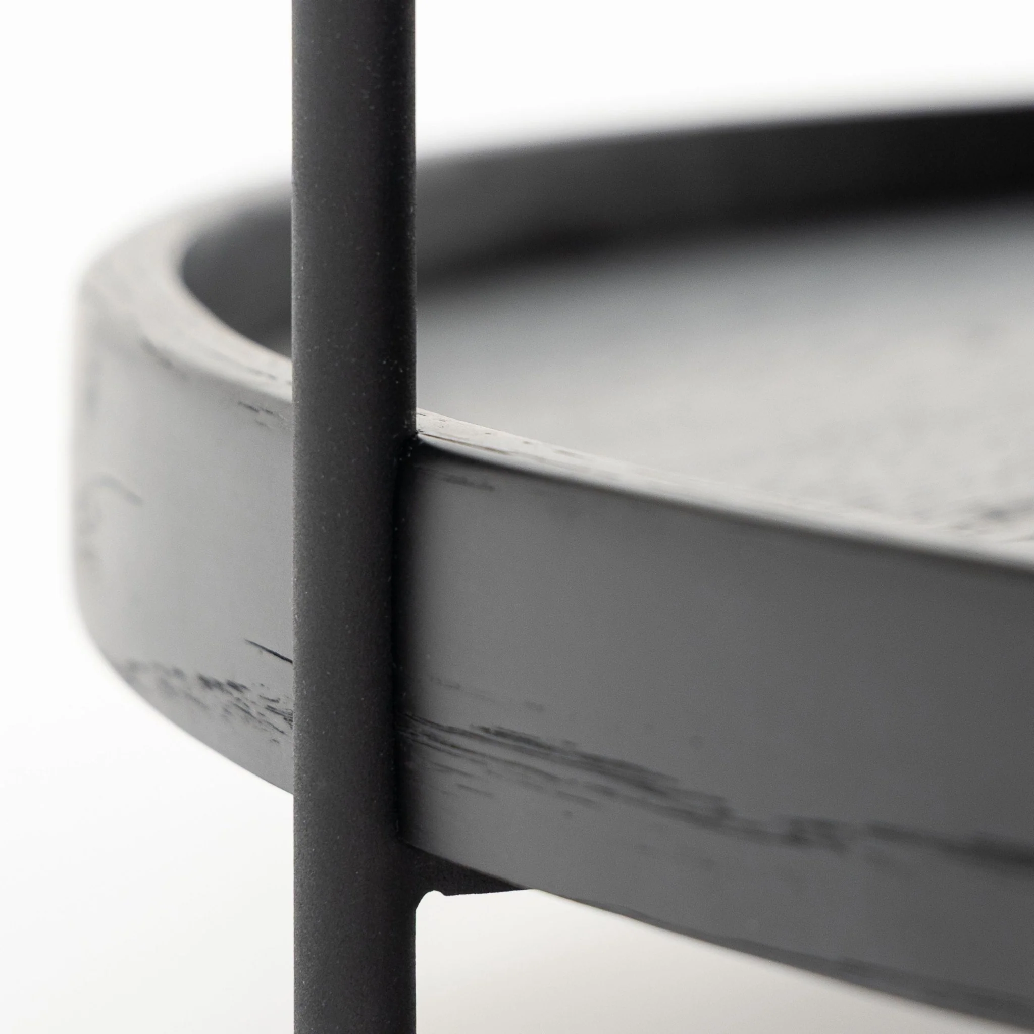 Humla End Table - Black Oak - Image 4