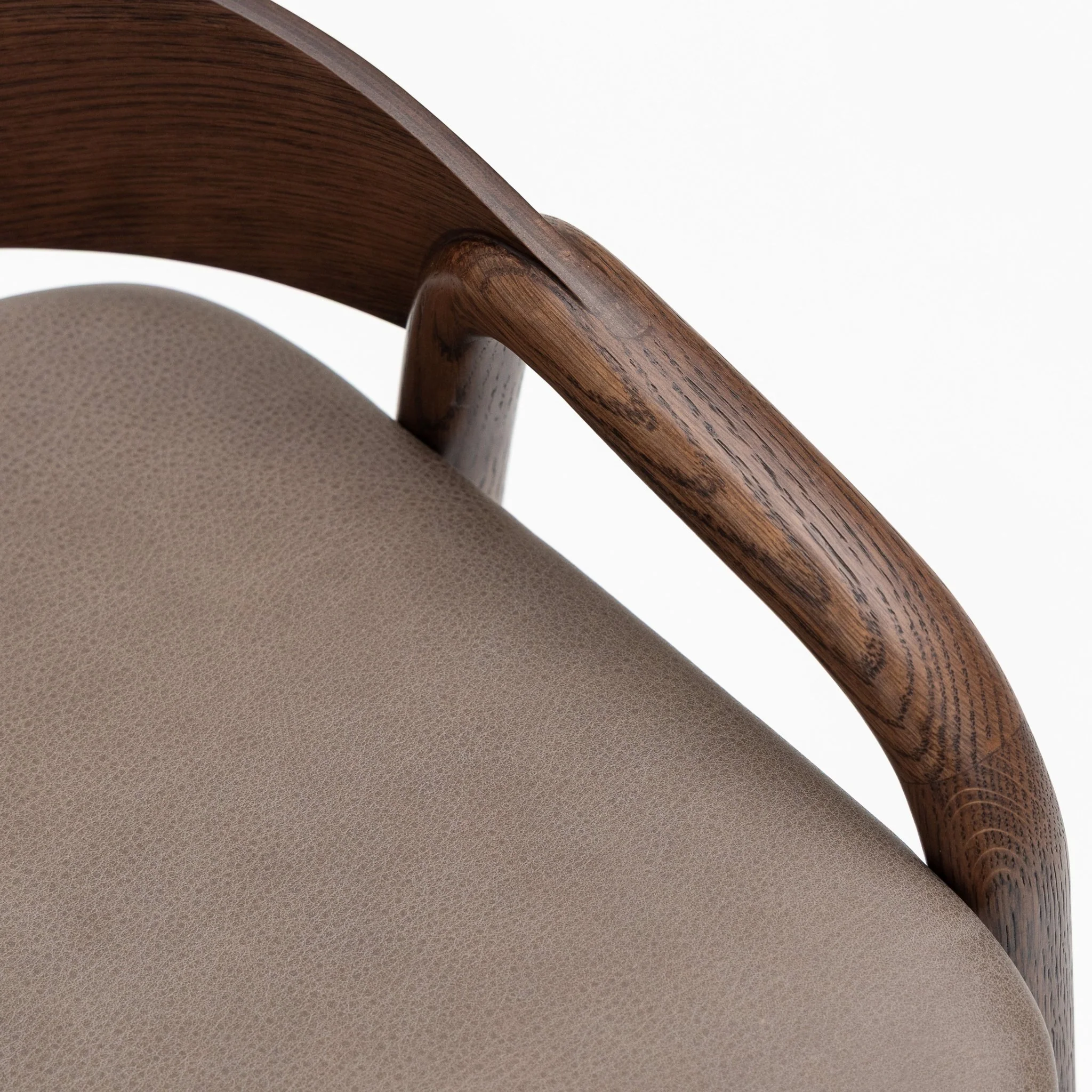 Inlay Counter Chair - Espresso Oak & Montana Anvil - Image 10