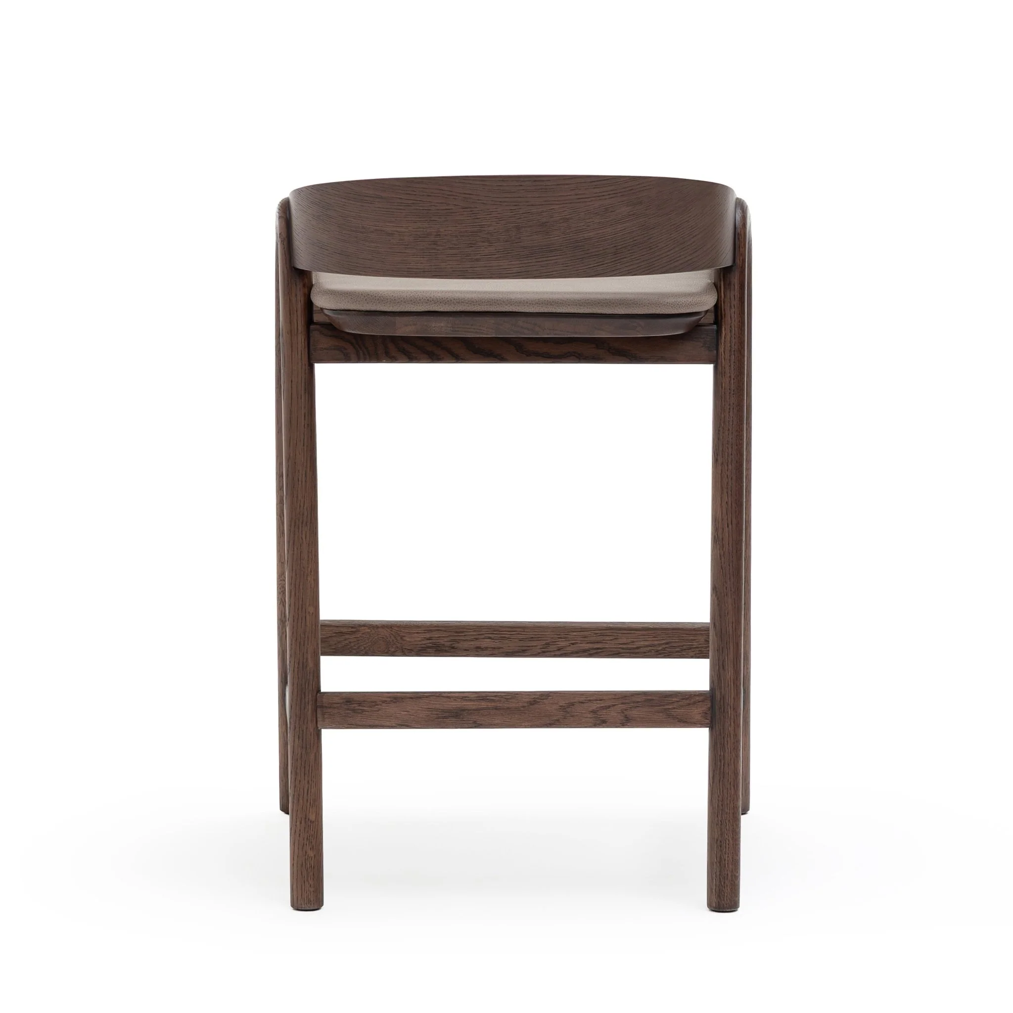 Inlay Counter Chair - Espresso Oak & Montana Anvil - Image 4