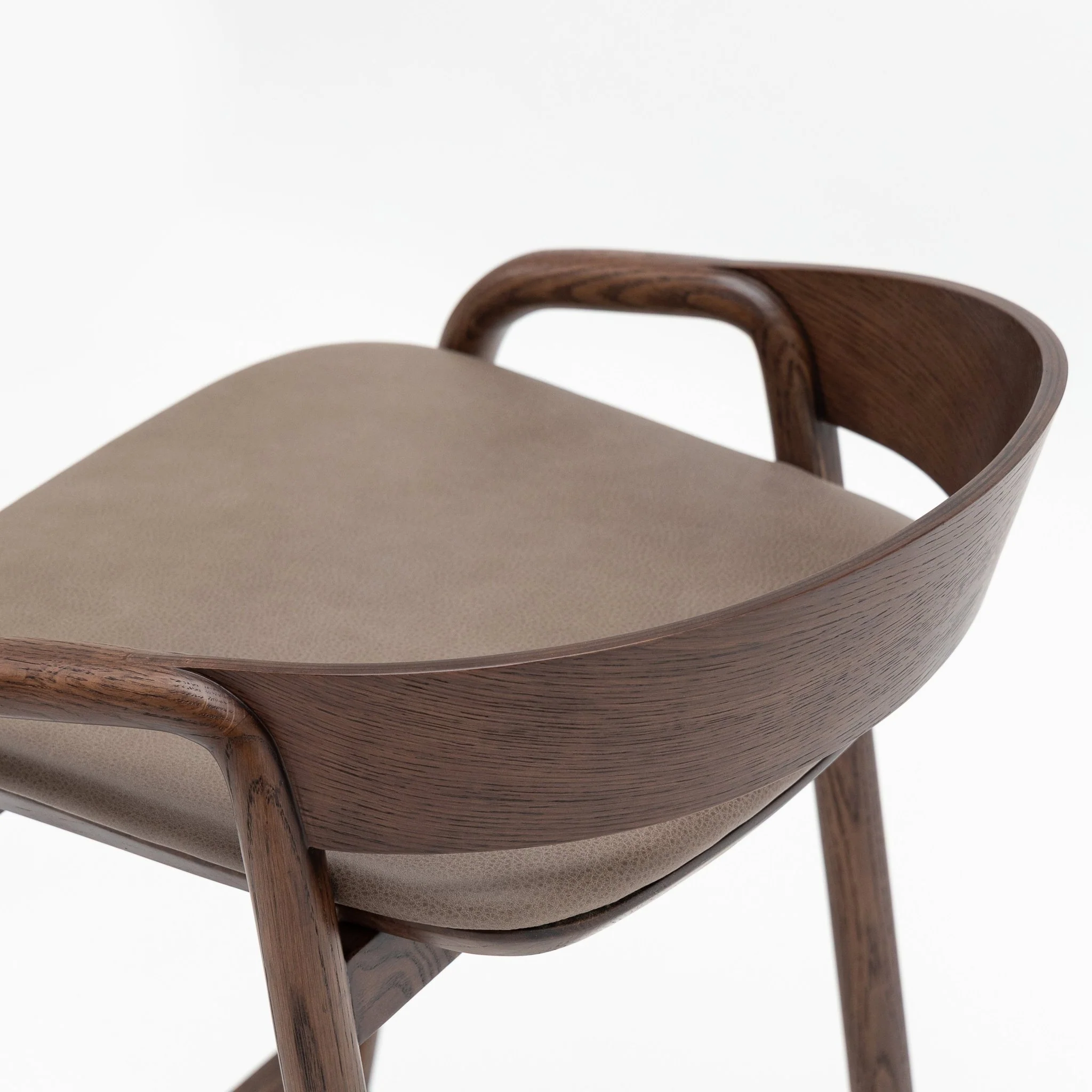 Inlay Counter Chair - Espresso Oak & Montana Anvil - Image 8