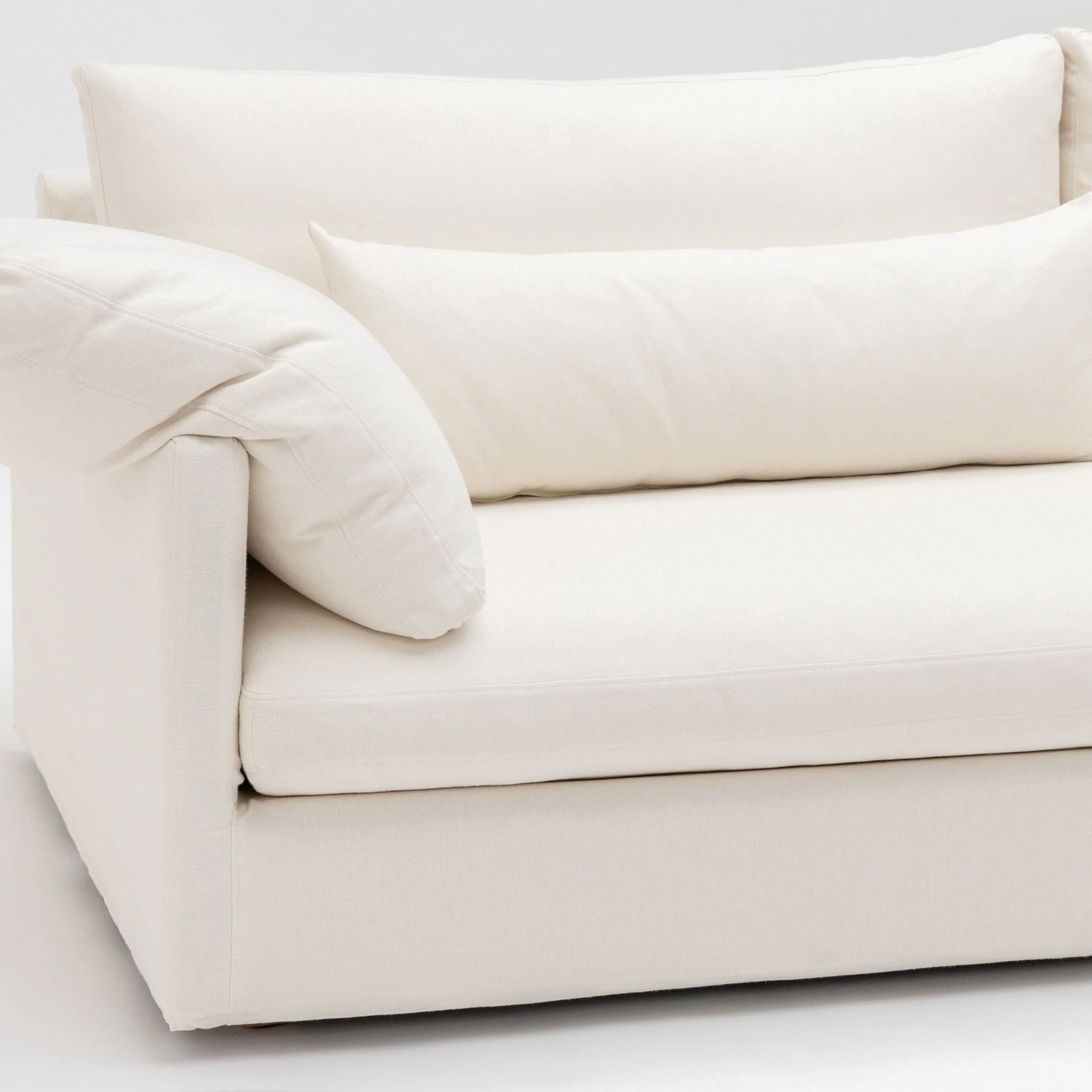 Island Plus 250 Sofa - Summer Ivory - Image 14