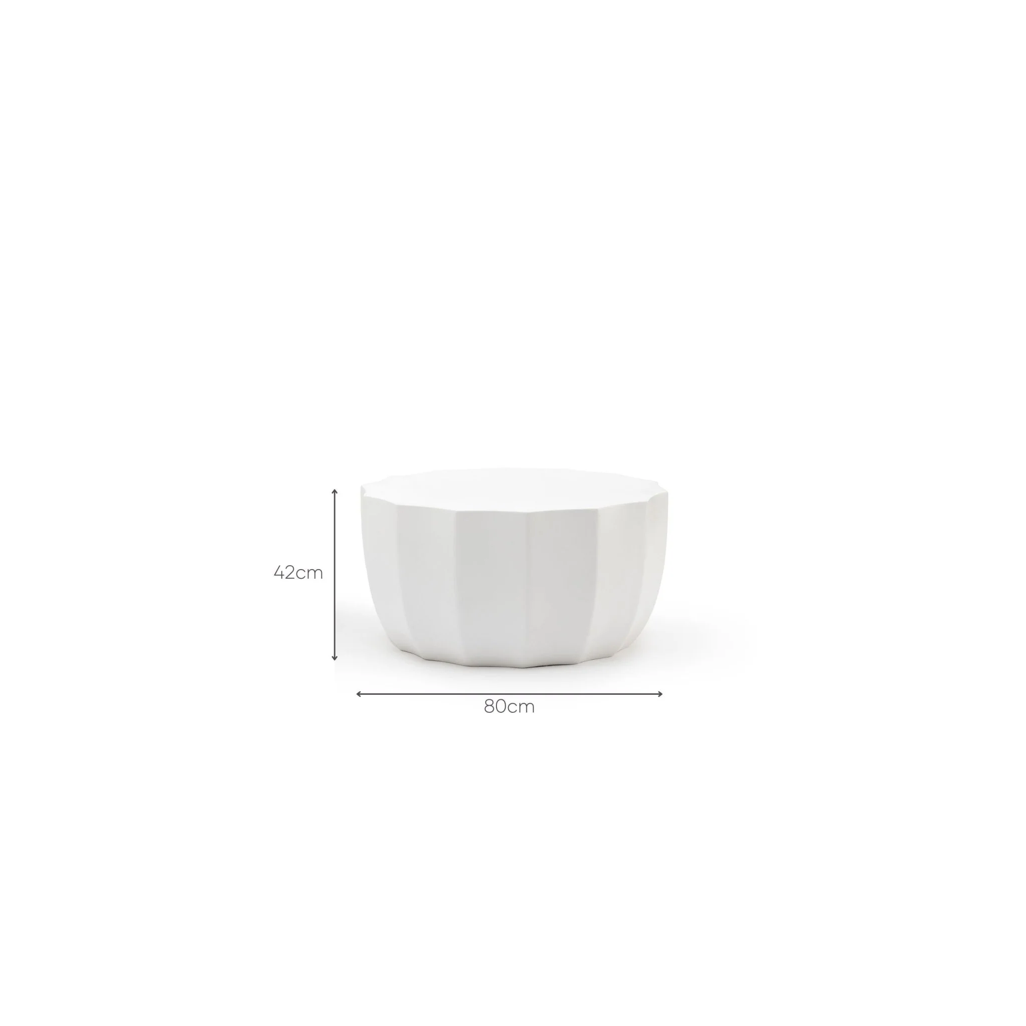 Joy Coffee Table - Chalk - Image 5