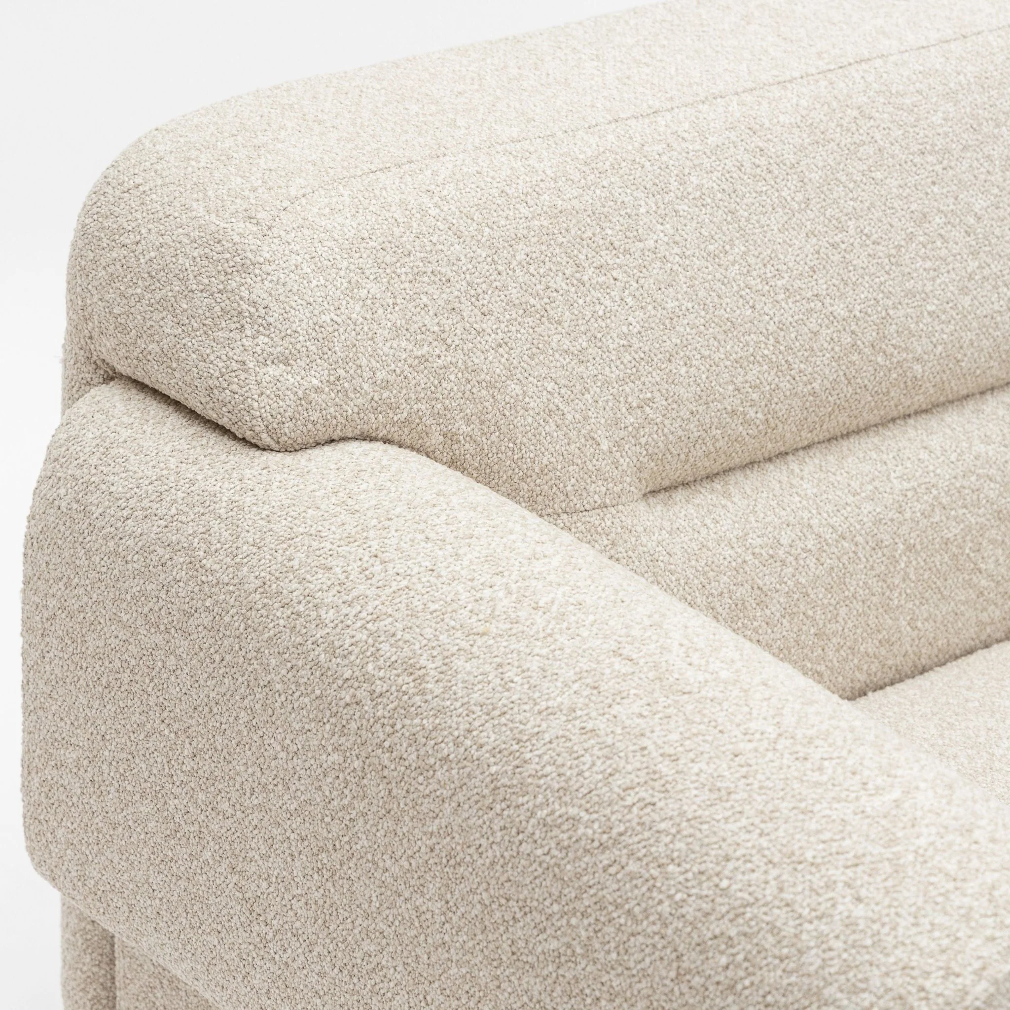 Karine 2 Seater Left Arm - Sandstone - Image 8